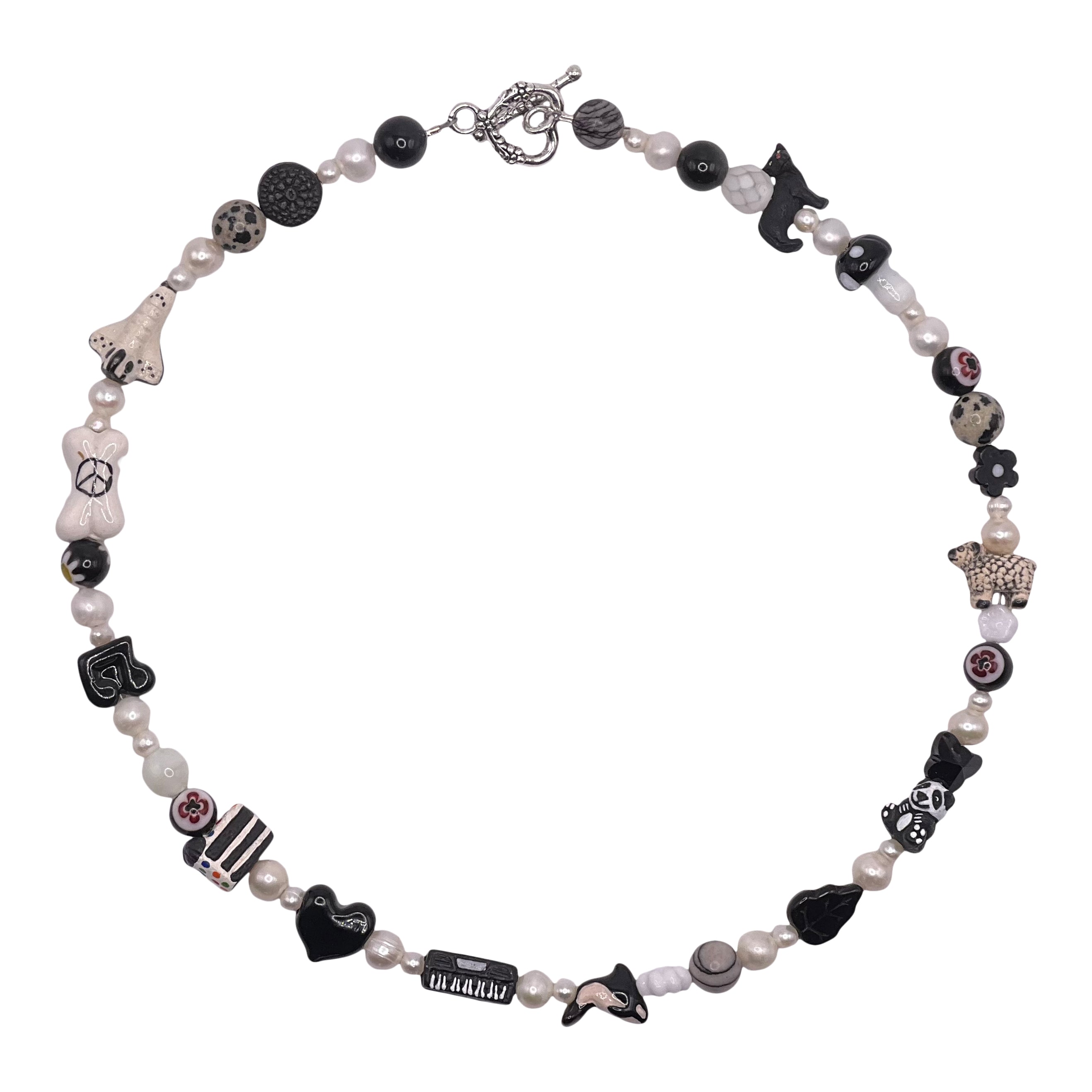 Women’s Black / White Envision Necklace Cloud Haven