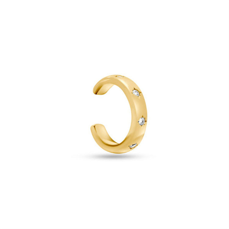 Gold Trip Women's Cosmic Ear Cuff In Gold In Gold