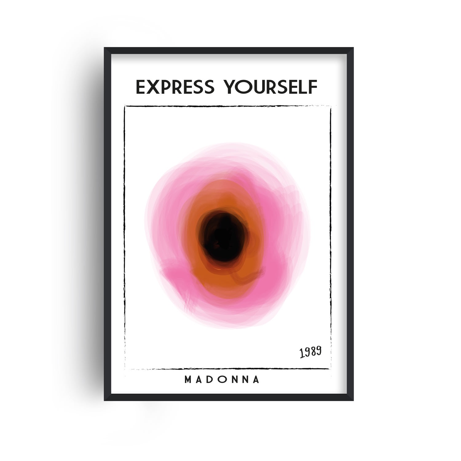 Express Yourself Retro Gicle Art Print A3 297 X 420Mm Fanclub