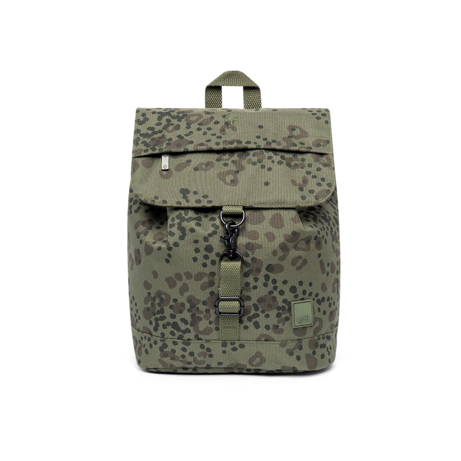 Women's Green Kaut Mini Backpack Cheeta | Small | Lefrik