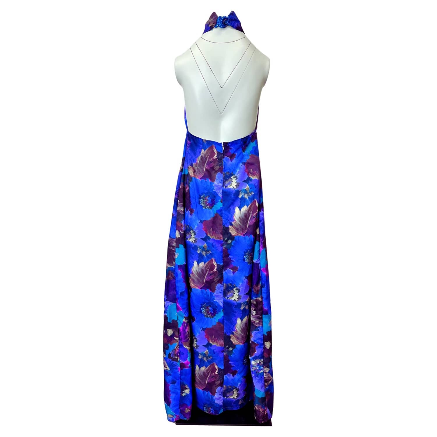 all dress blue uniforms ALEXIA B FLORAL PLEATED BELTED DRESS  Blew Boutique