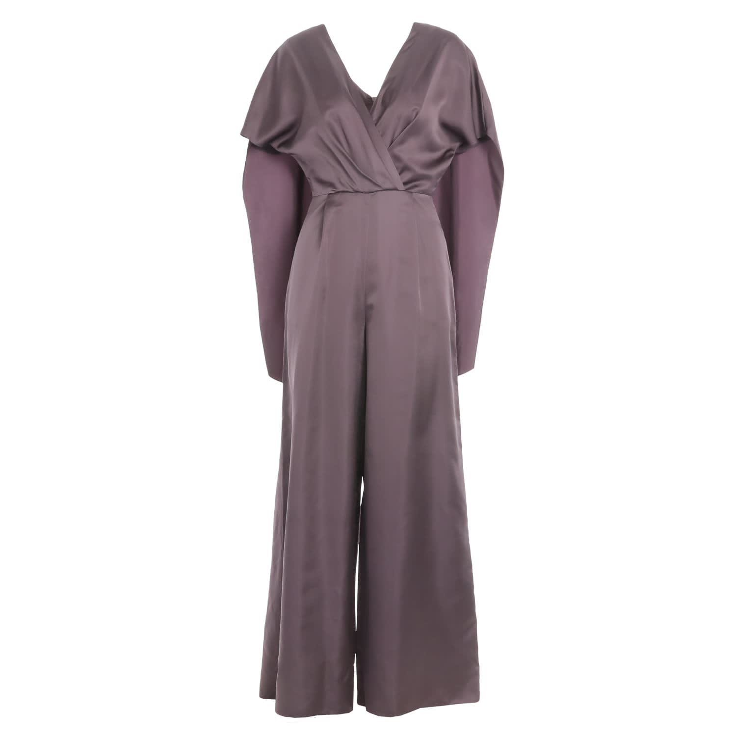 plum jumpsuit
