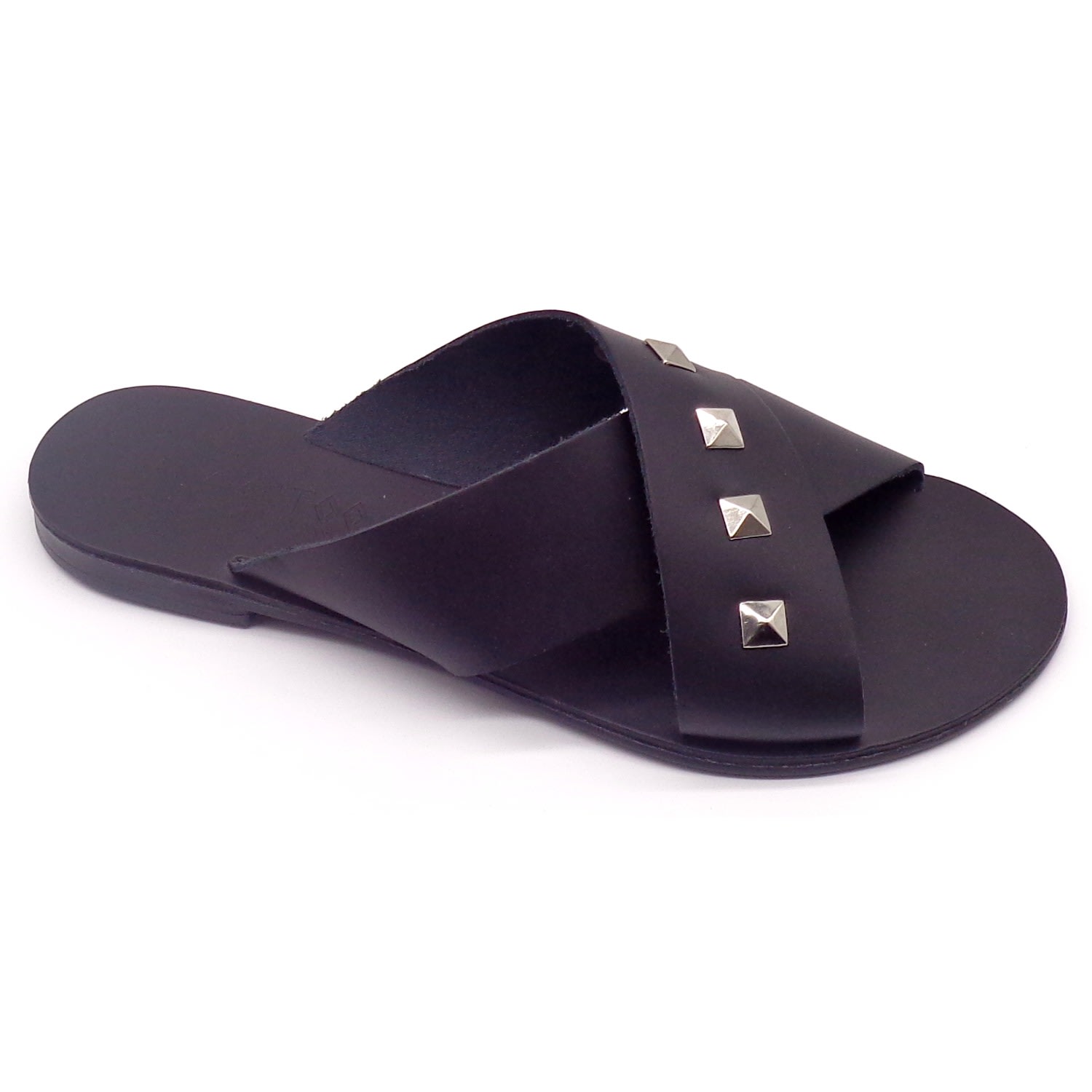 Women’s Slides Eris Black 8 Uk Ancientoo