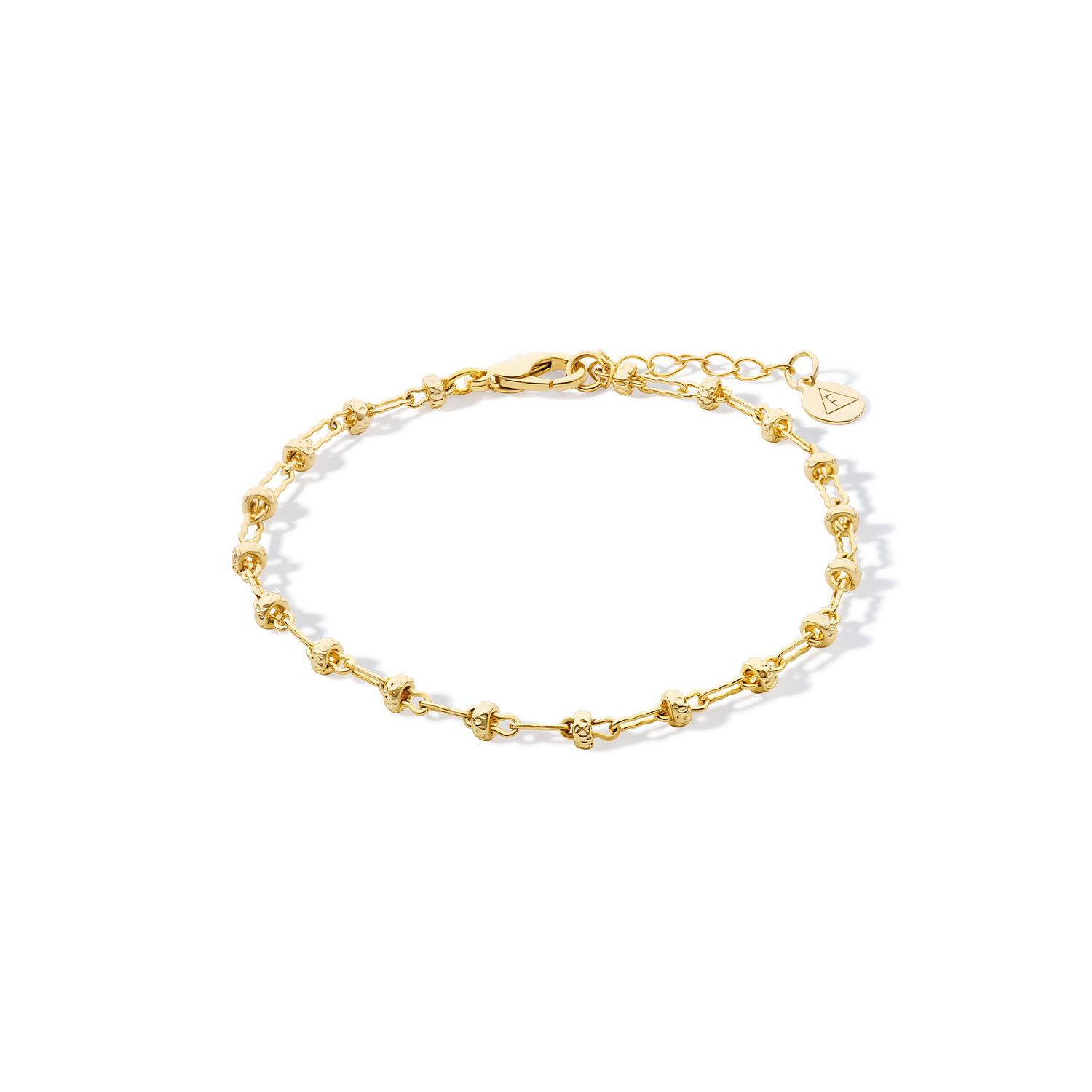 Women's Gold Callie Textured Bracelet | Formation Co. Jewellery