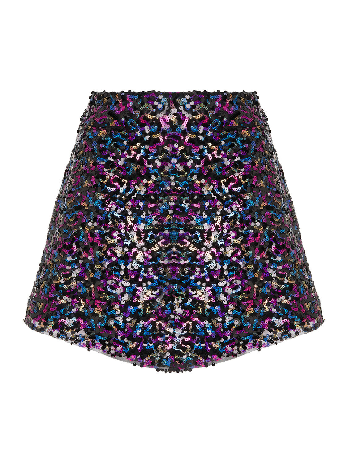 Multicolor sequin skirt clearance