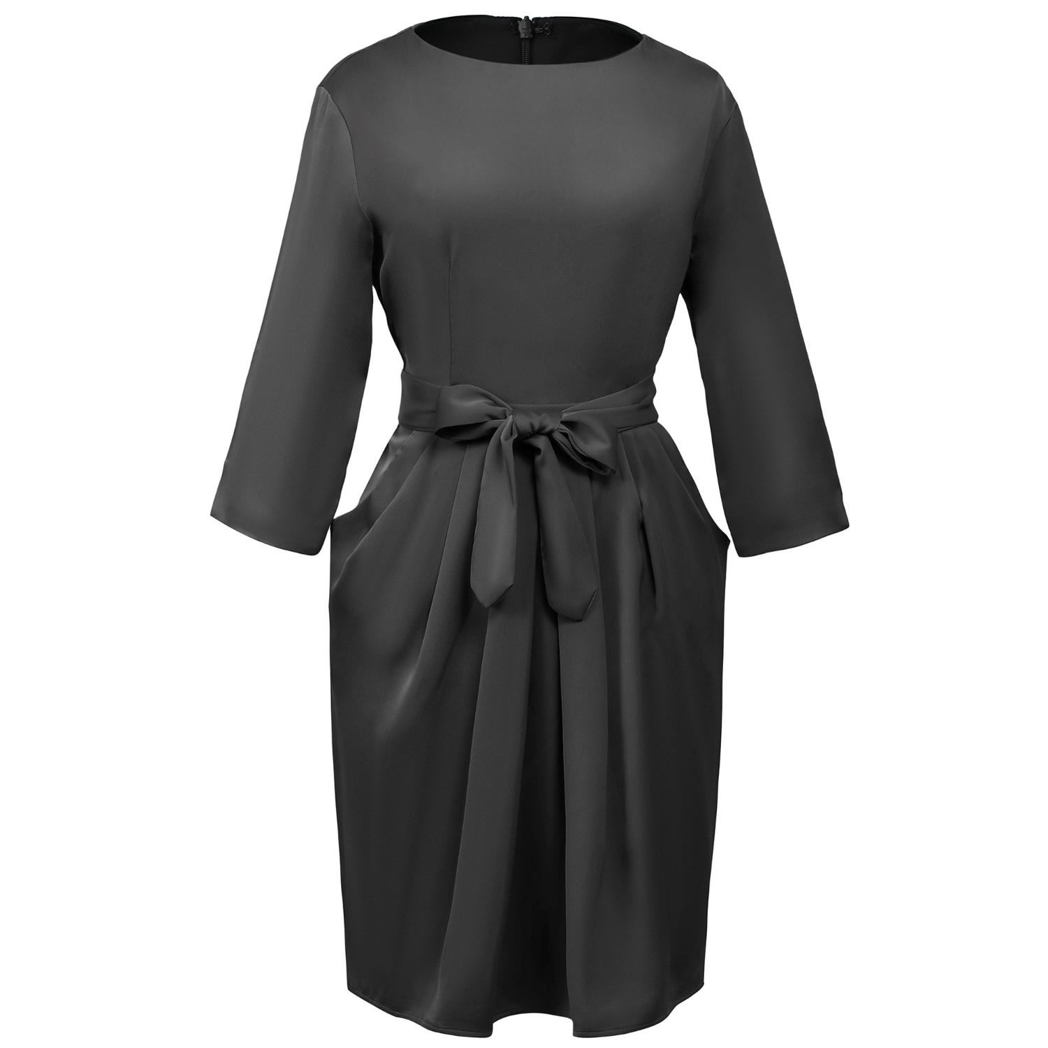 Women's Pegged Dress With Pleats