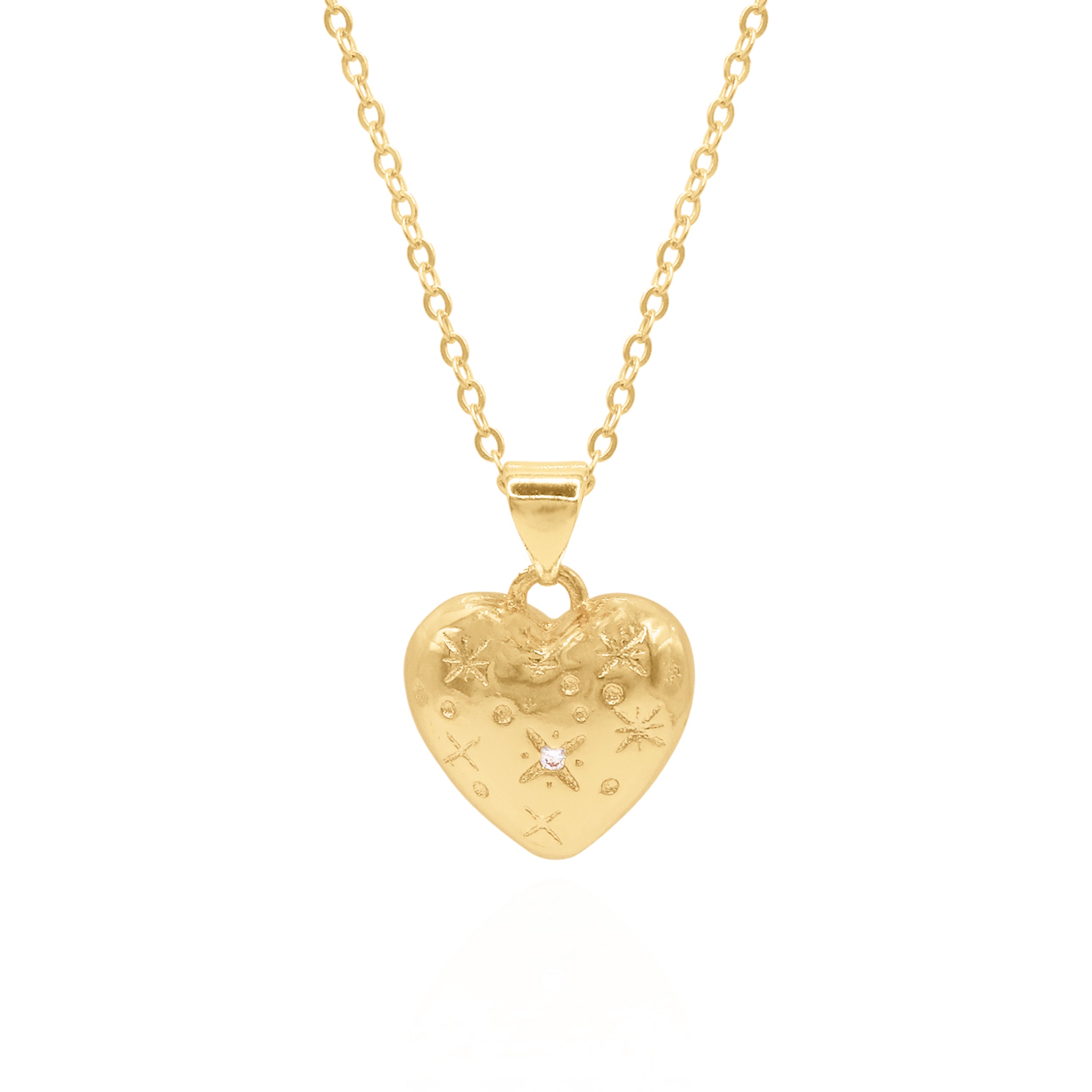 Bubble heart pendant discount