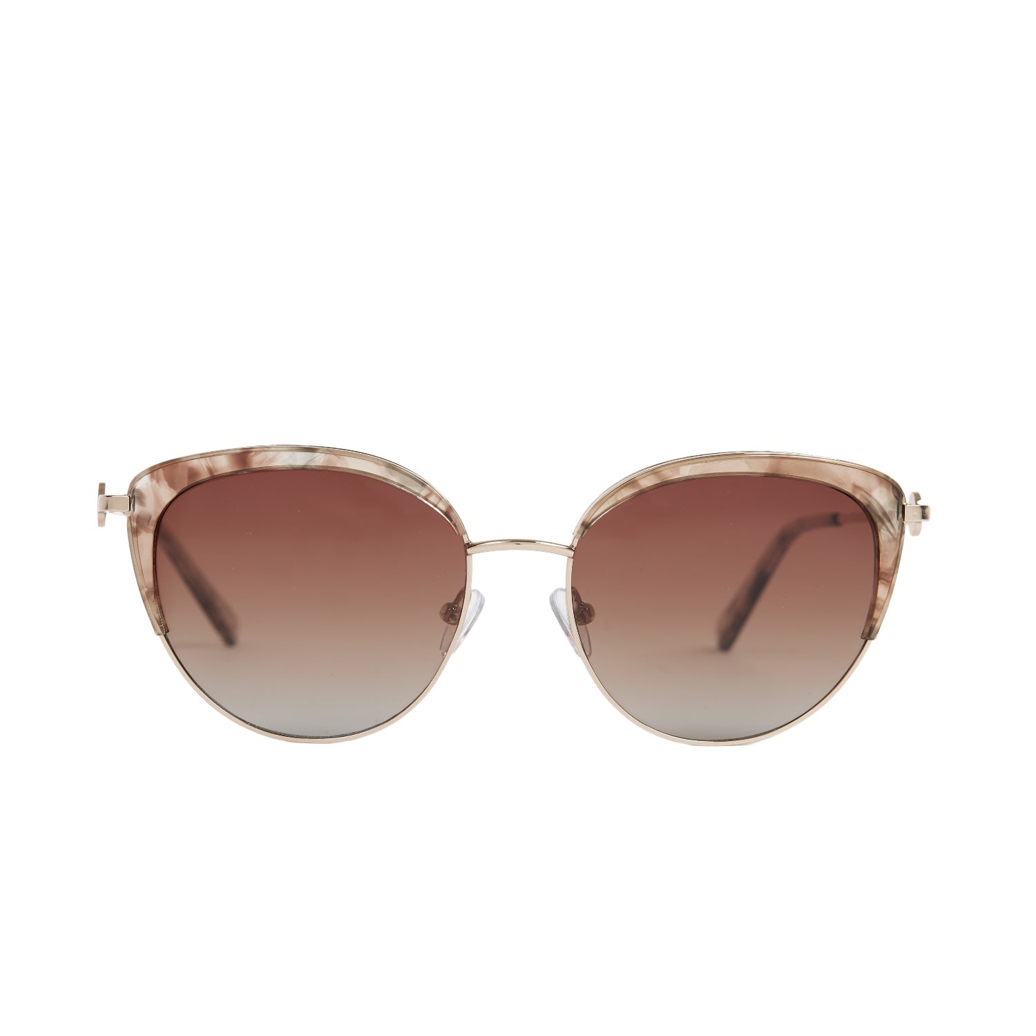 Murielle Women's Gold Milan Sunglasses In Gold