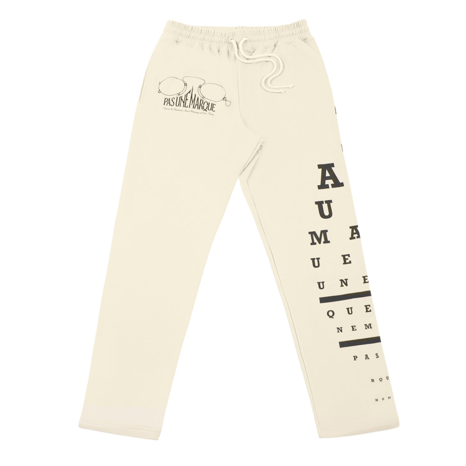 Men’s Neutrals Optique Sweatpant Antique Beige I Small Pas Une Marque