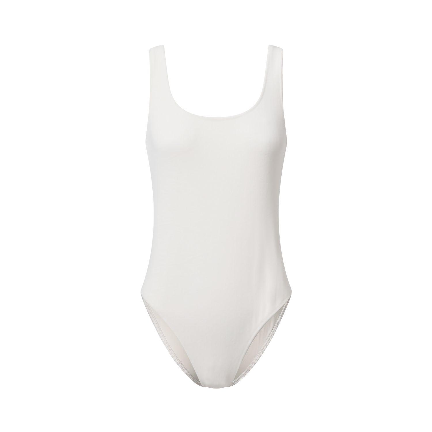 Aqva Swimwear Women's Neutrals / White Nude Balmins One-piece Swimsuit In White
