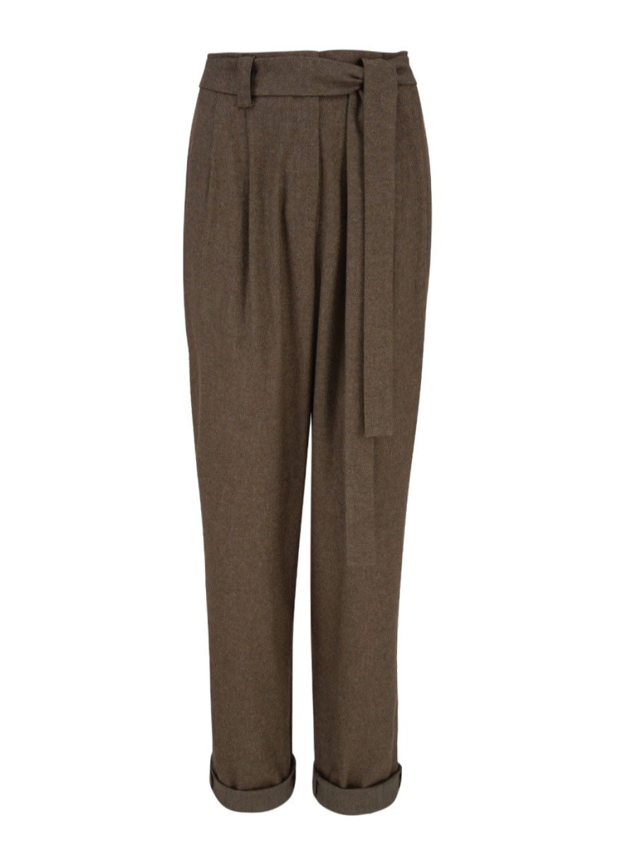 Helene Galwas Women's Carolin Pants Brown In Brown