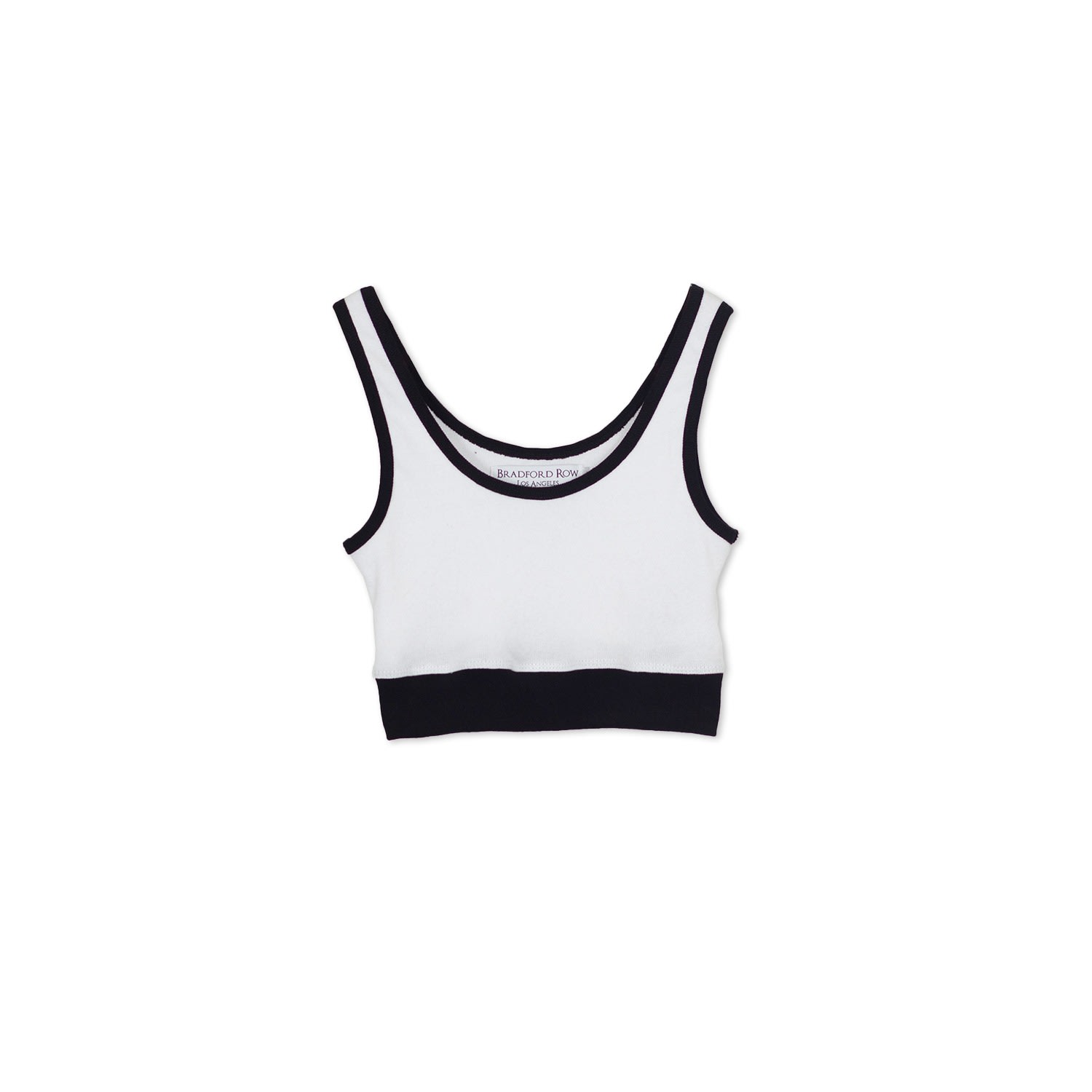 Bradford Row Women's The Lola Tank - White And Black In White