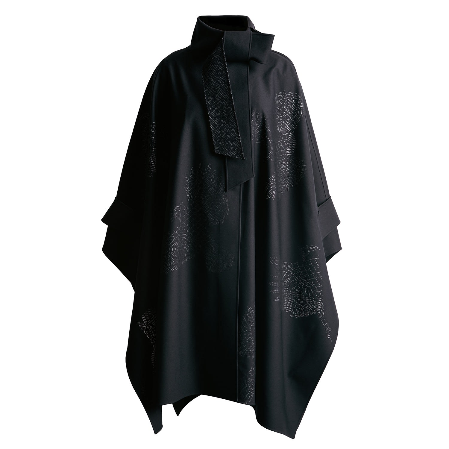 Cape De Coeur Women's The Artiste - Blue Jays Black - Weatherproof - Cape In Black