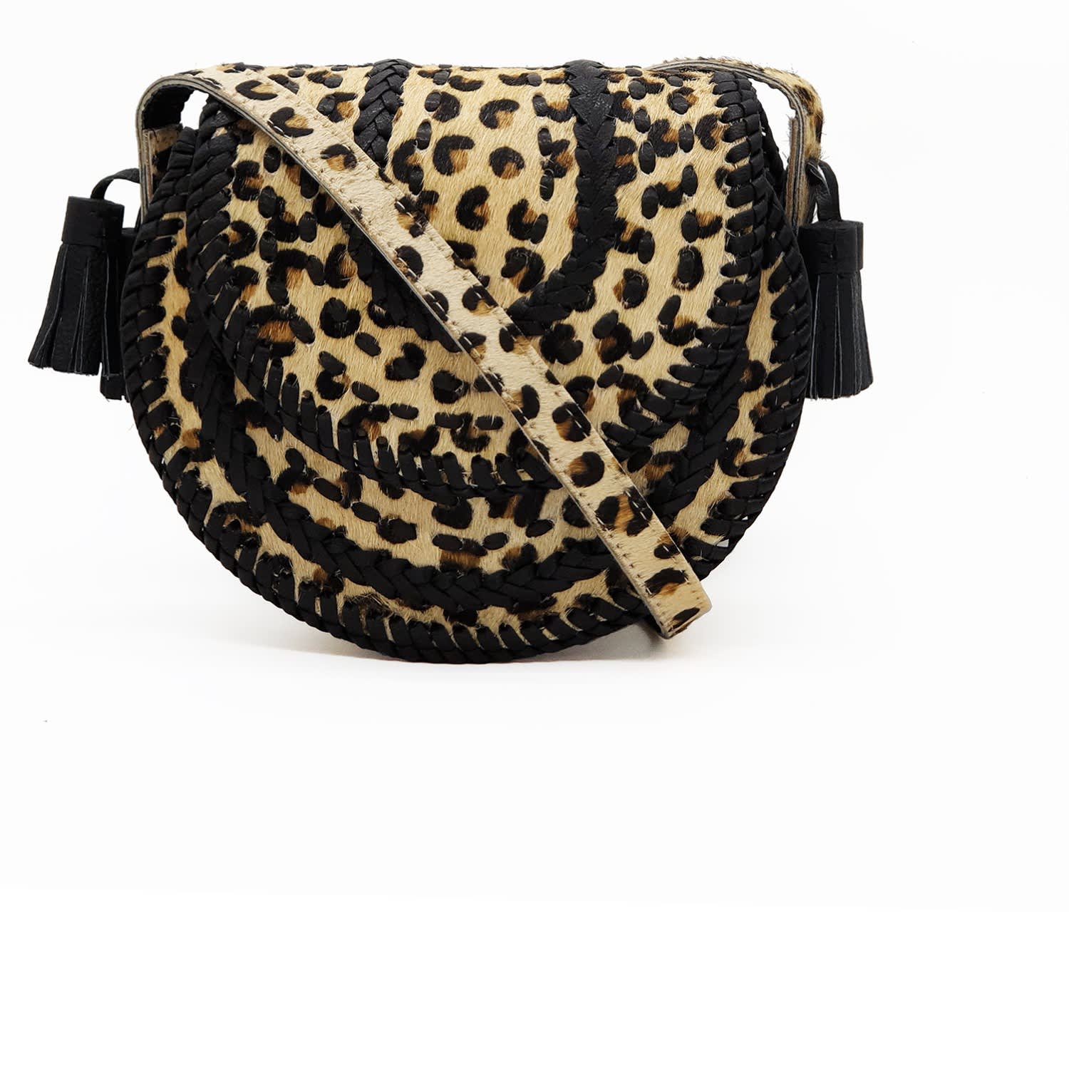 leopard print going out bag