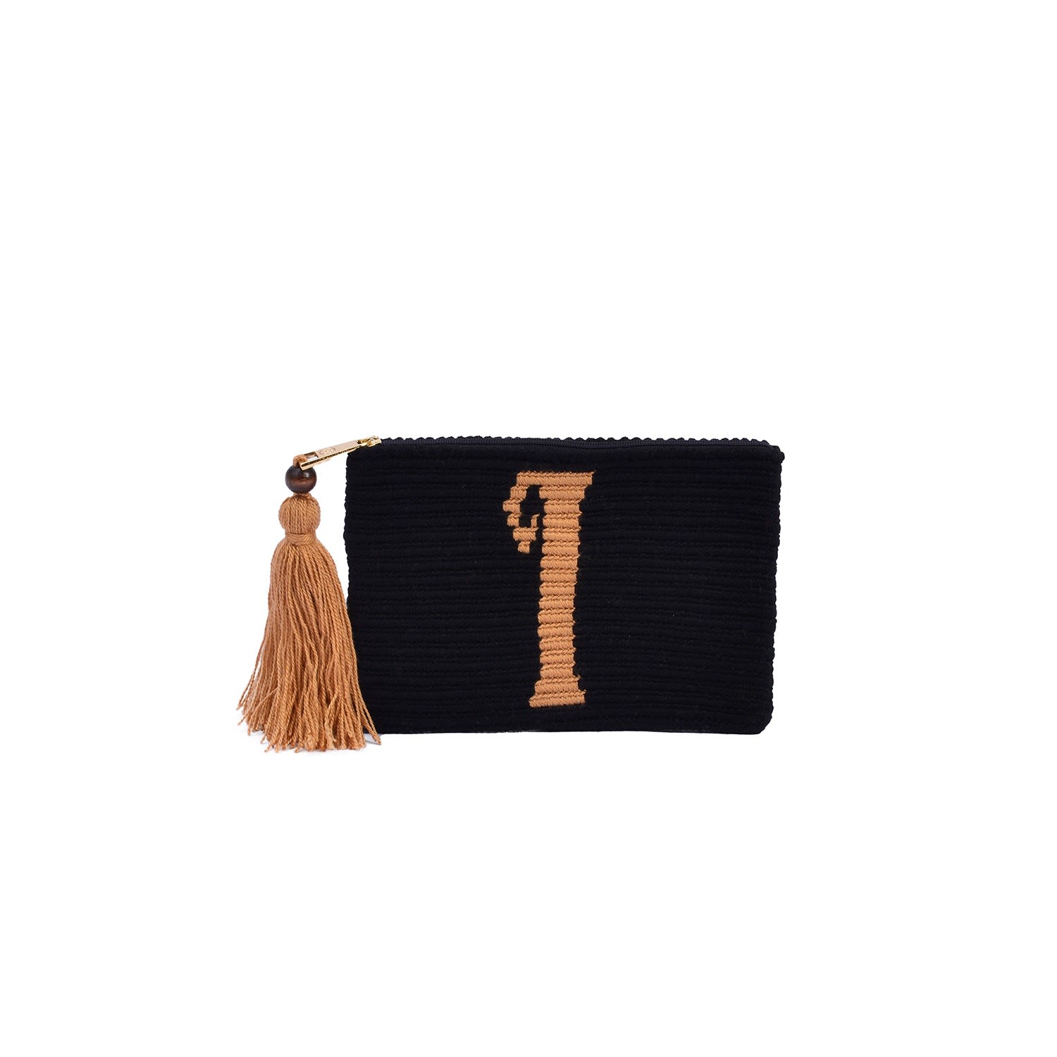 Women’s Black Monogram Bag-I Purse Allbyb