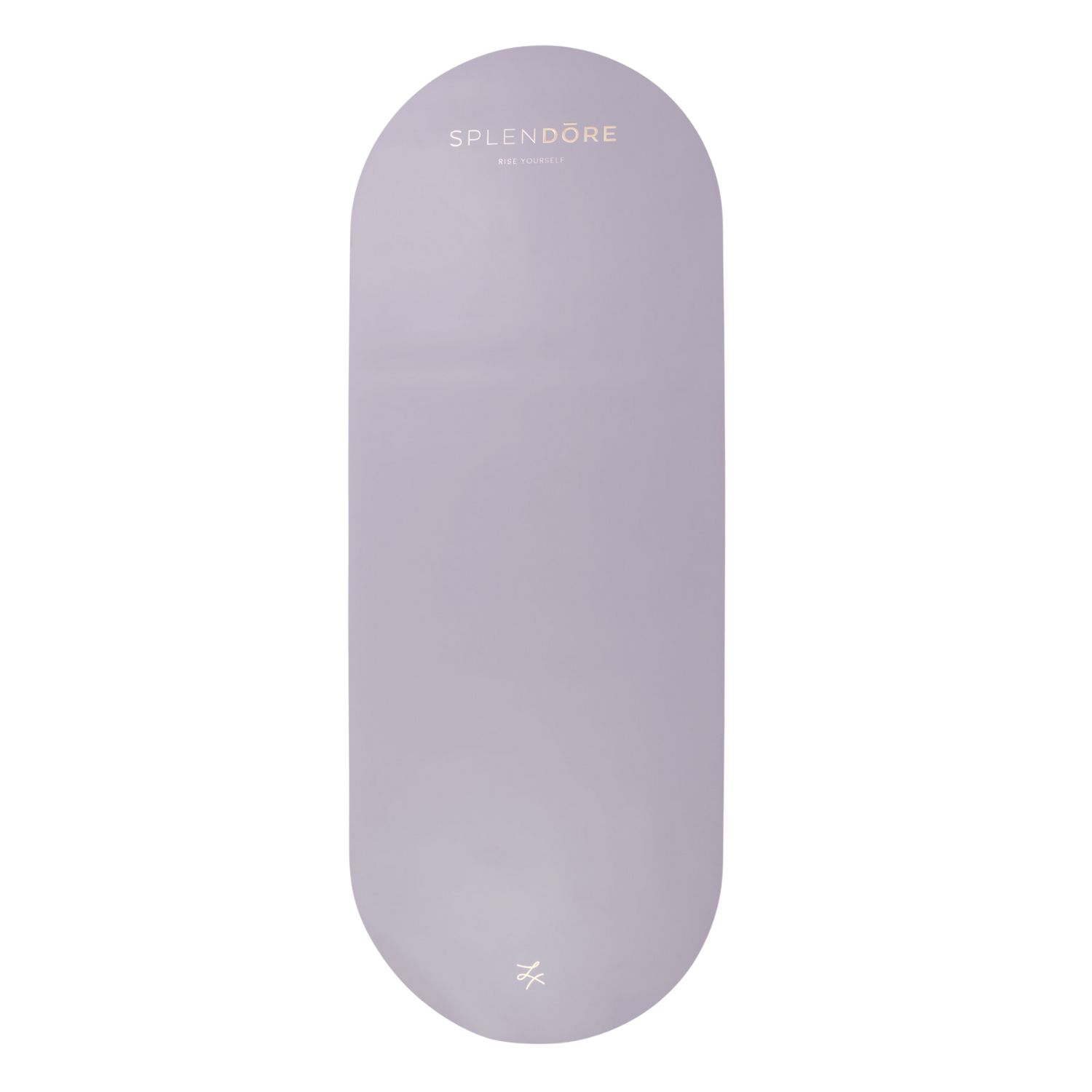 Splendore Women's Pink / Purple The Glow Mat Taro In Pink/purple