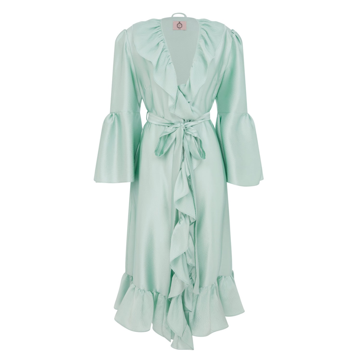 Lisa The Label Women's Bow Belle Silk House Coat