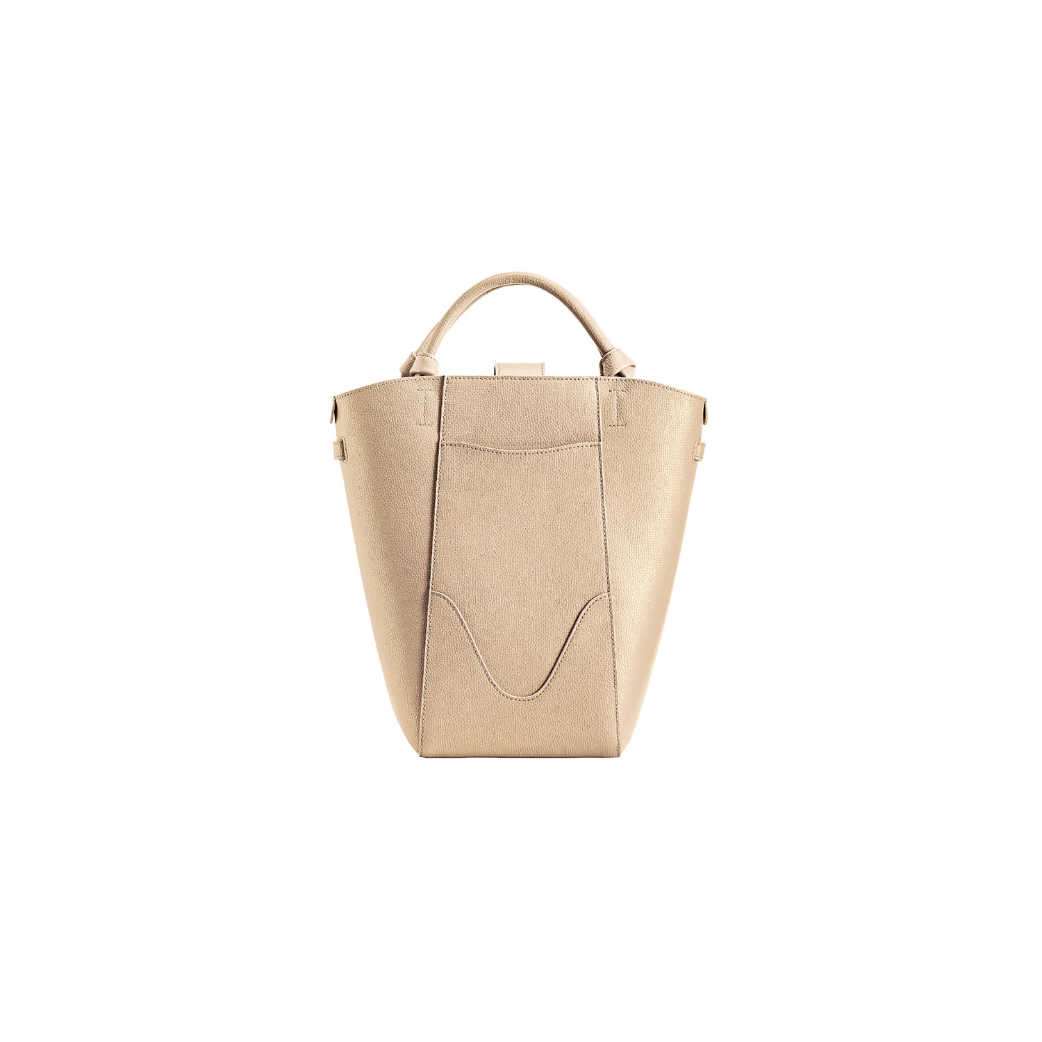 Oleada | Mini Marina Bucket Champagne | Medium Bucket Bag