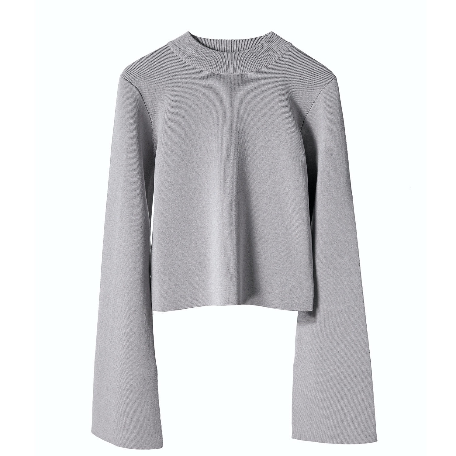 Voya Women's Vera Grey Knit Top In Grey