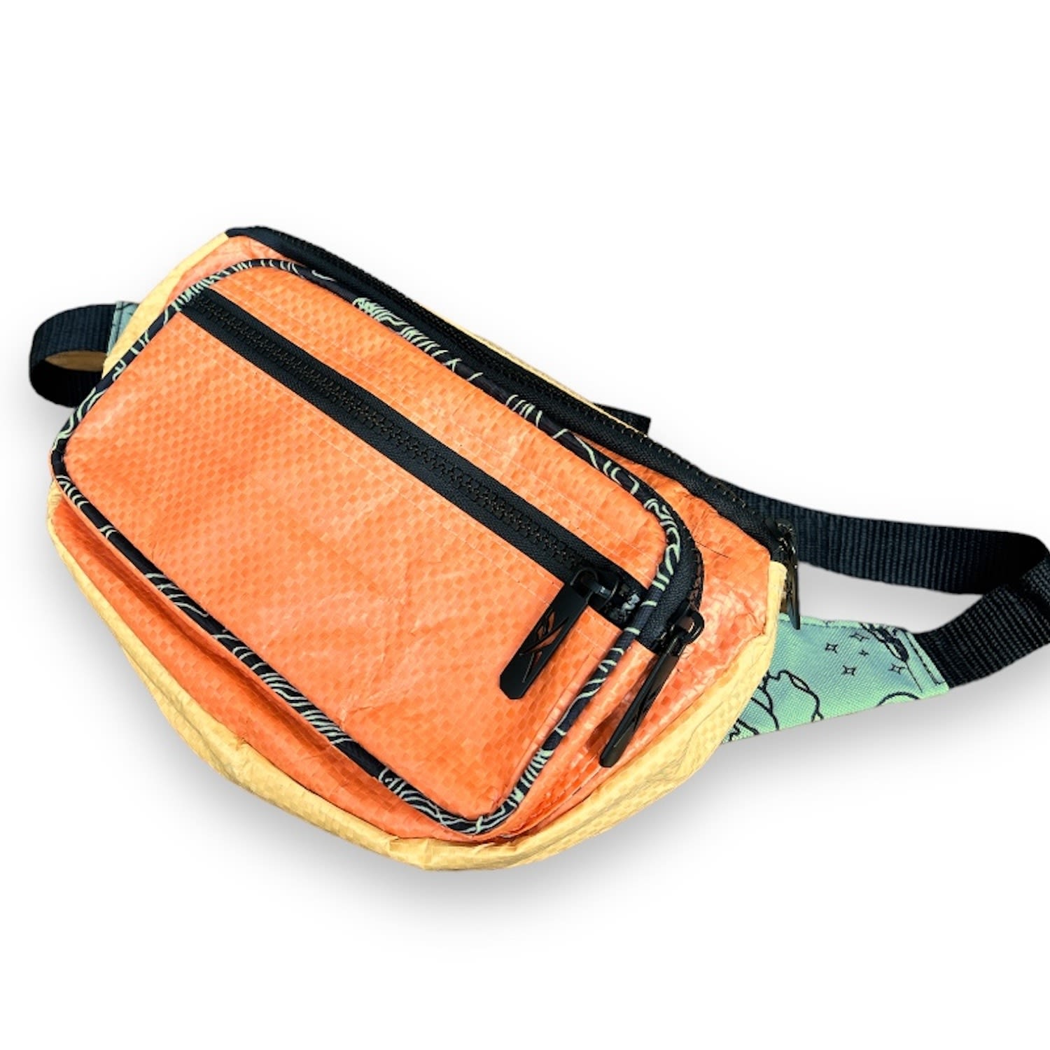 Torrain Recycled Bags Women's Yellow / Orange Sunshine Tangerine Moon Bag