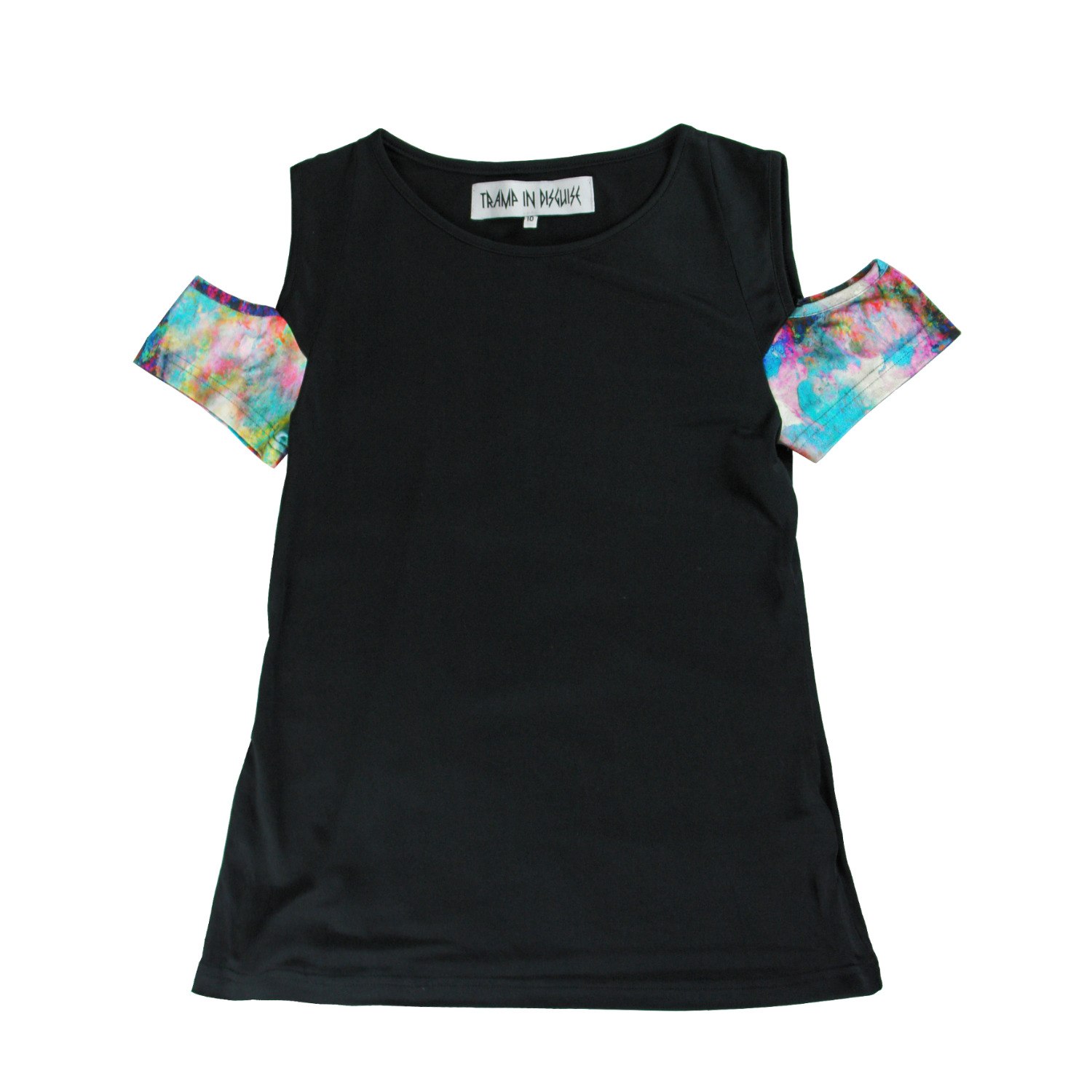 Tramp In Disguise Women's Black Florence T-shirt In Black