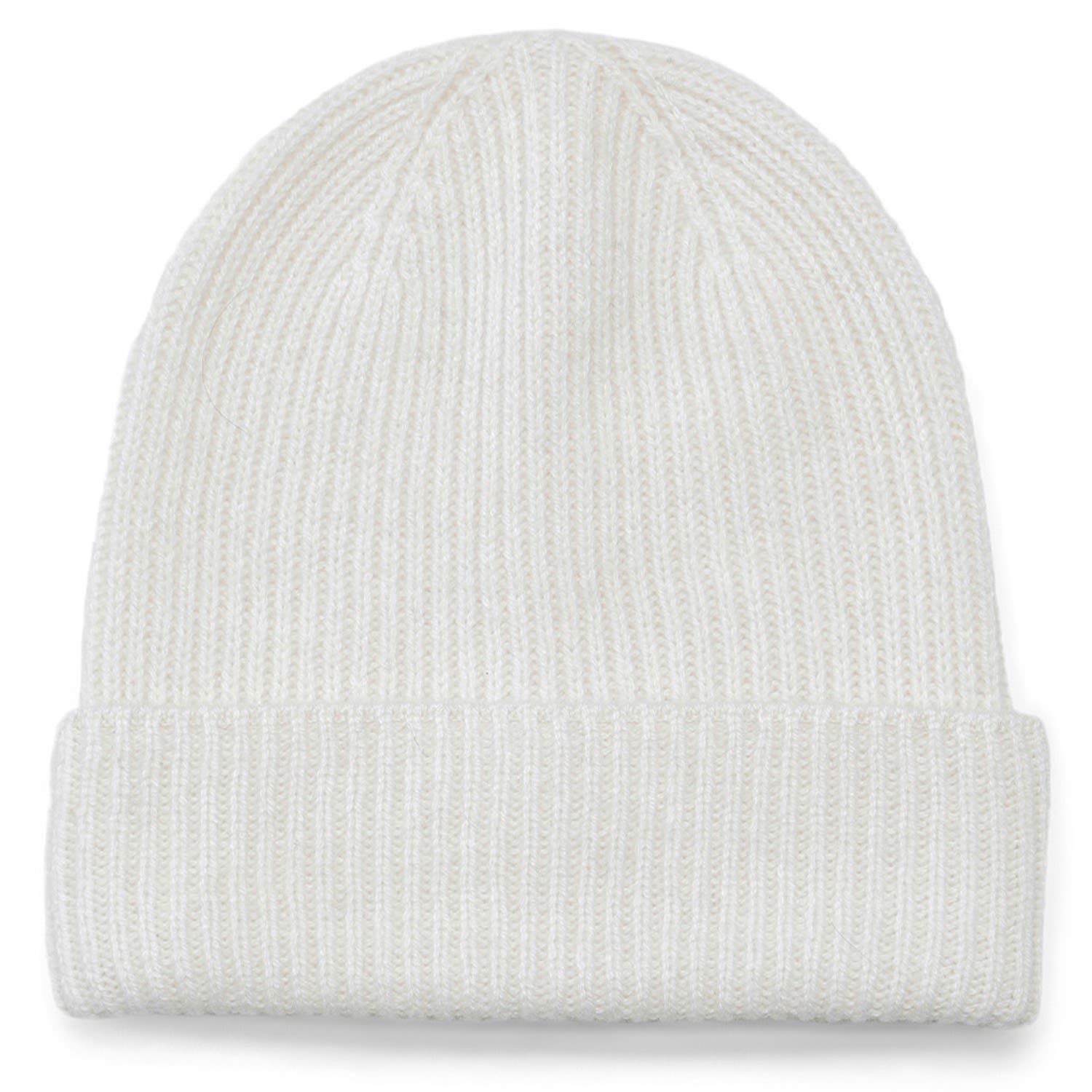 Tirillm Women's "holly" Rib Knitted Cashmere Hat - White In White