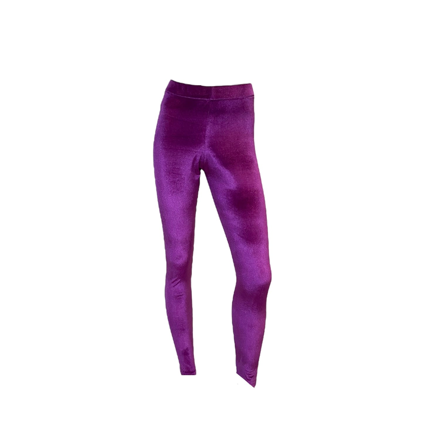 Women’s Pink / Purple Snuggle Leggings Plum Medium Julia Clancey