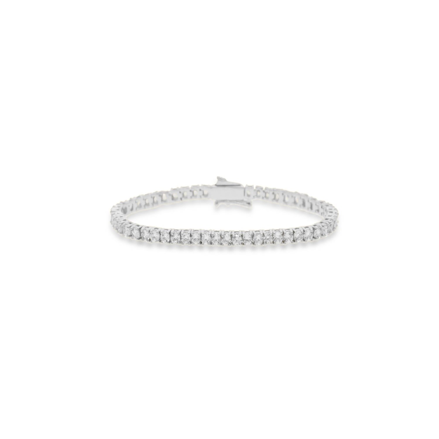 Women’s Kiera Tennis Chain Bracelet - Silver Viea