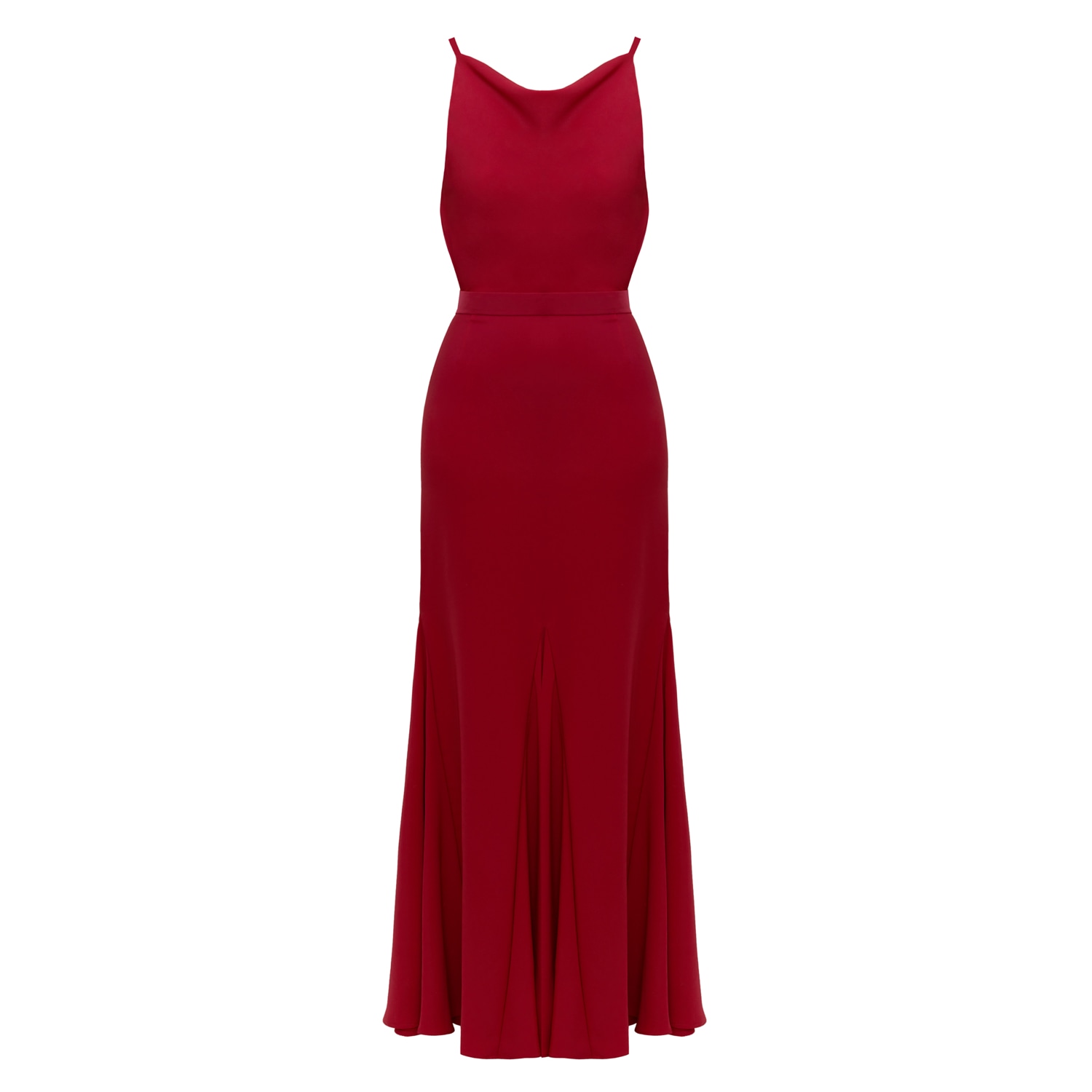 Undress Women's Linea Red Evening Gown With Naked Back