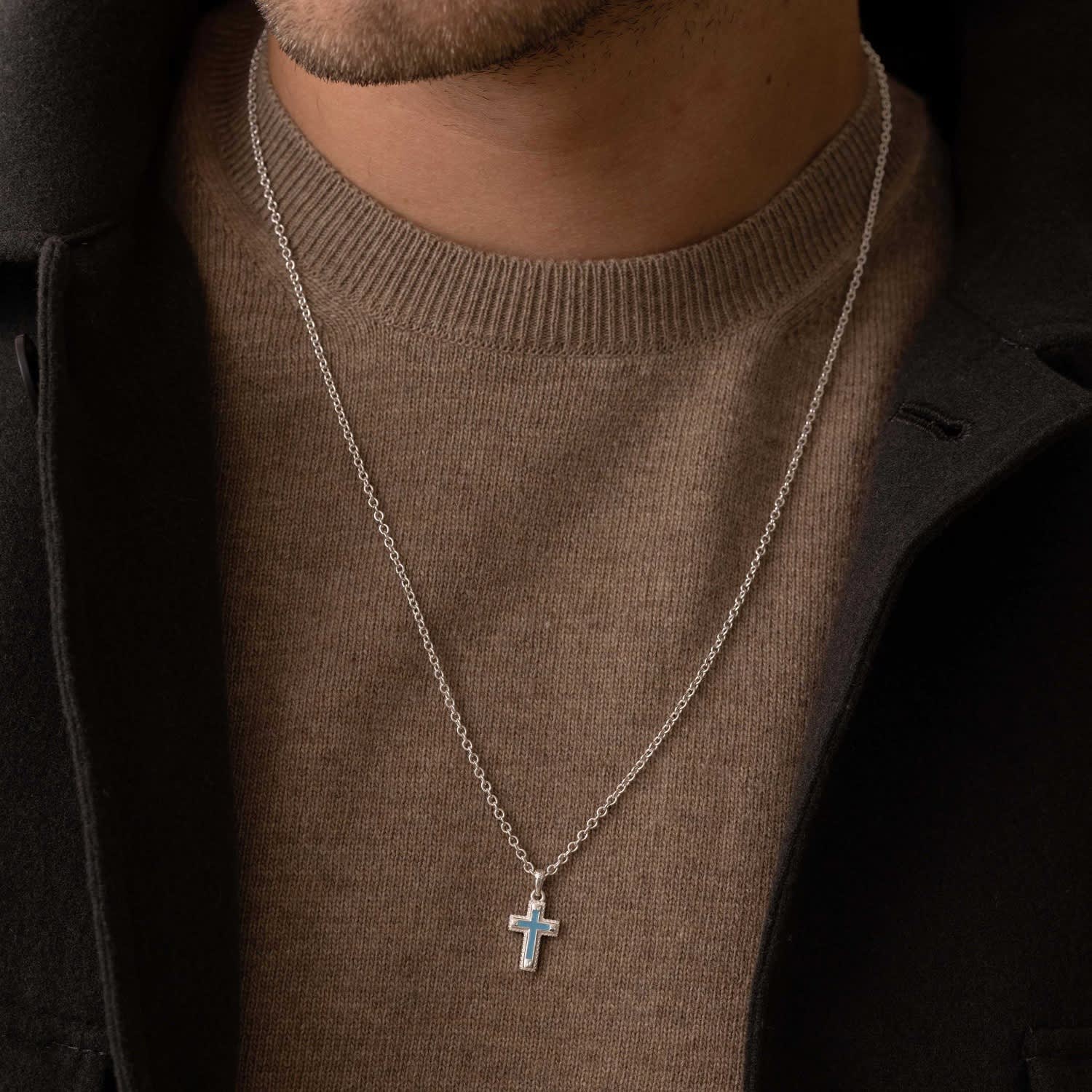 Mini cross store pendant