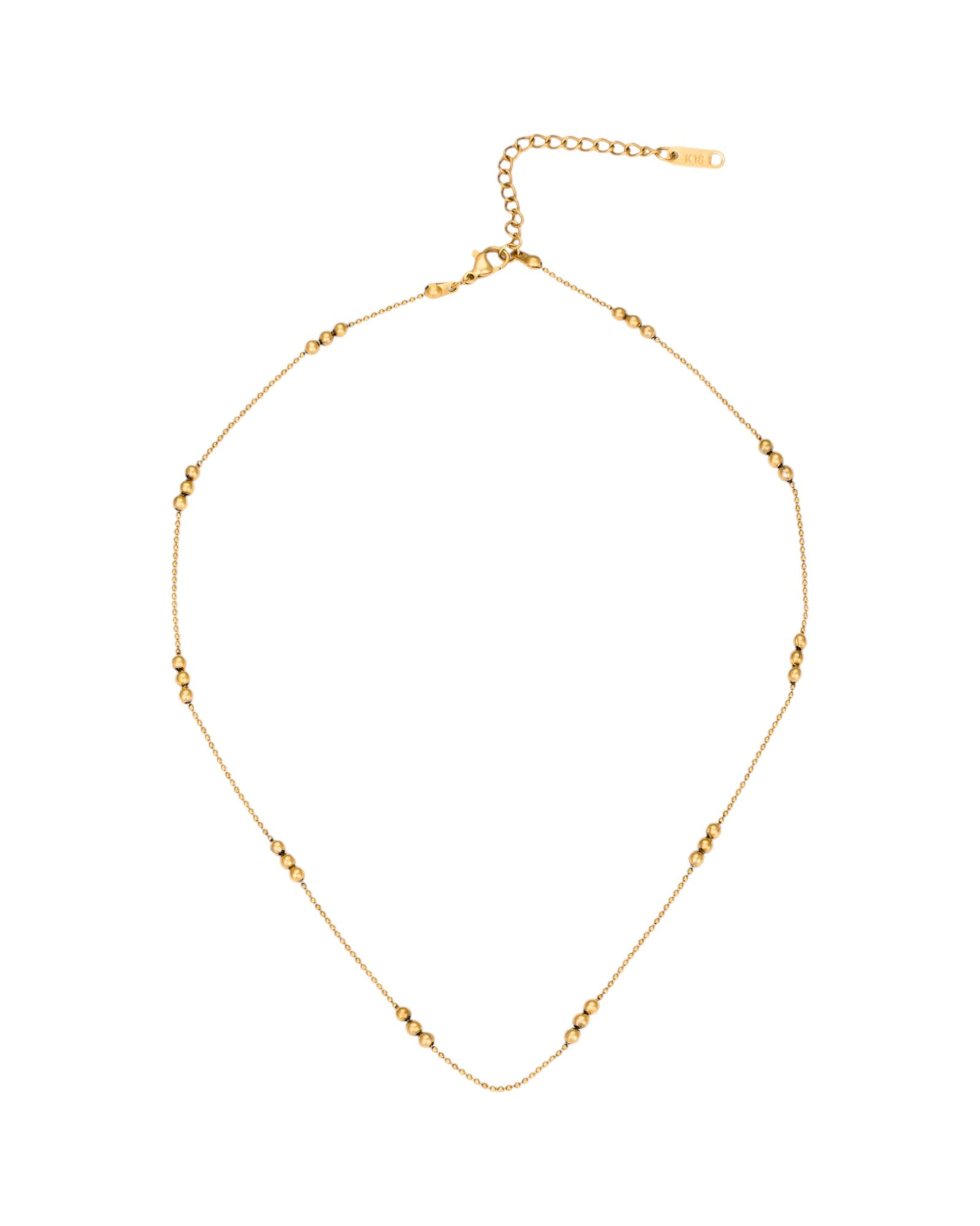Kybele Studio Women's Orbit Bead Necklace In Gold