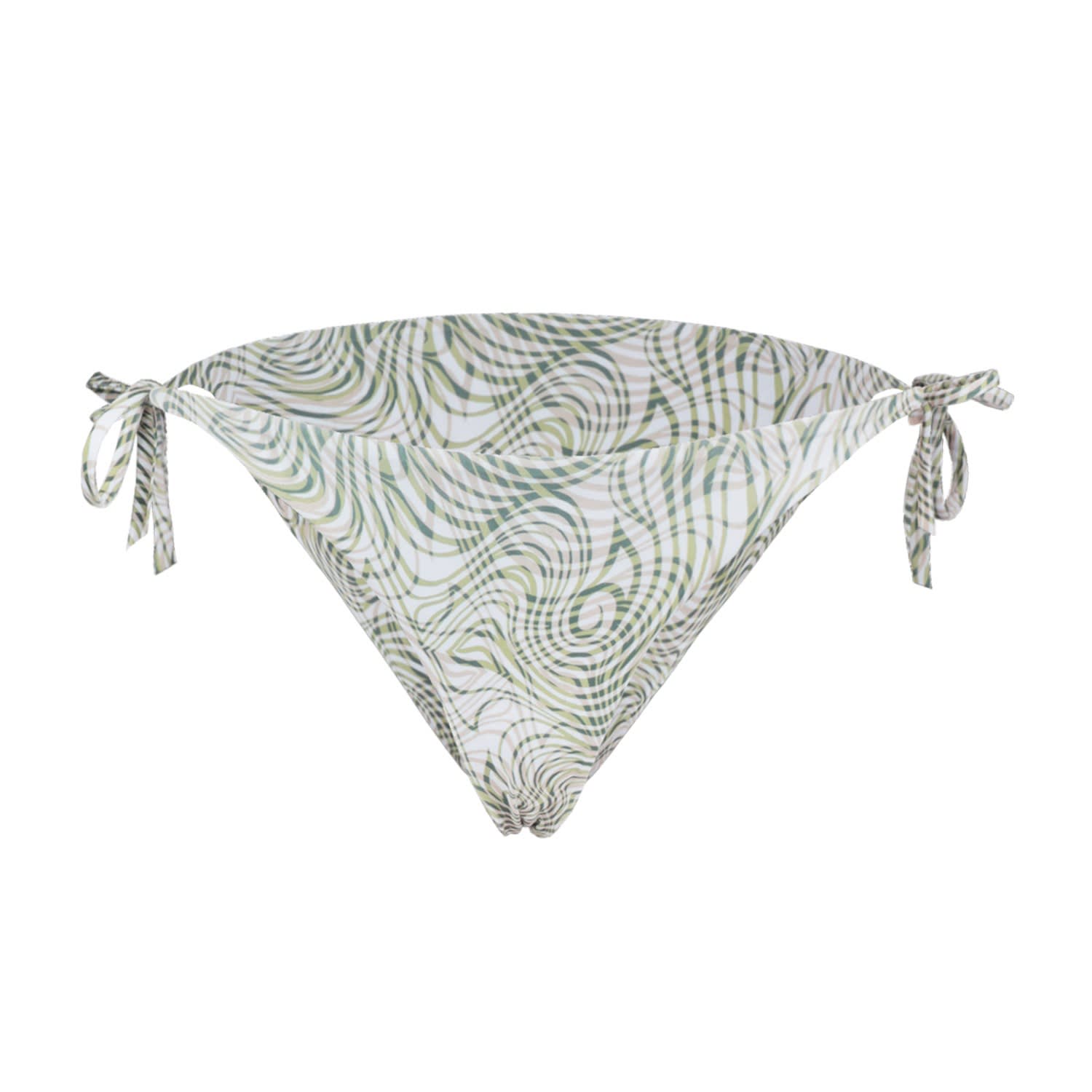 Morrato Bali Women's Claudia Bikini Bottom Topographical Green