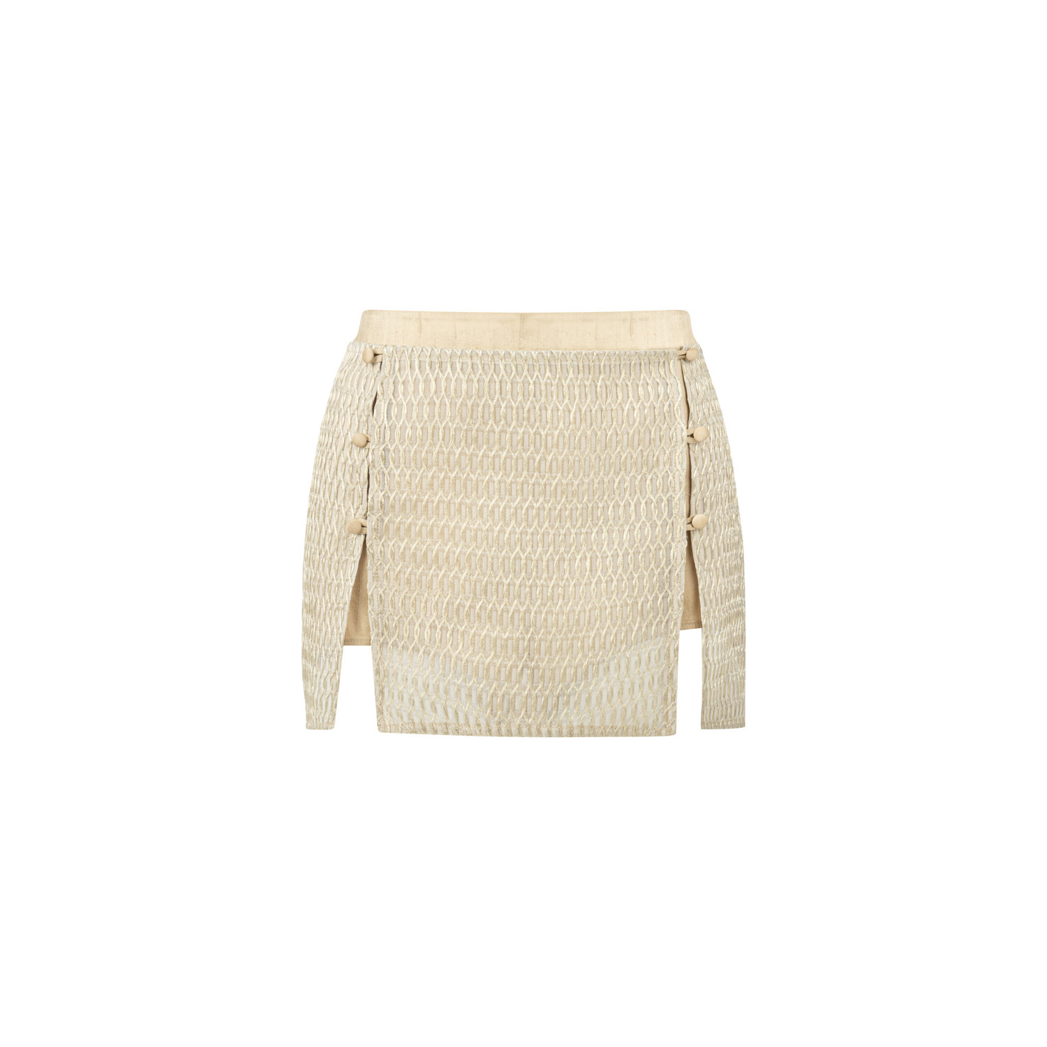 Saint Ones Women's White Vanta Skirt In White