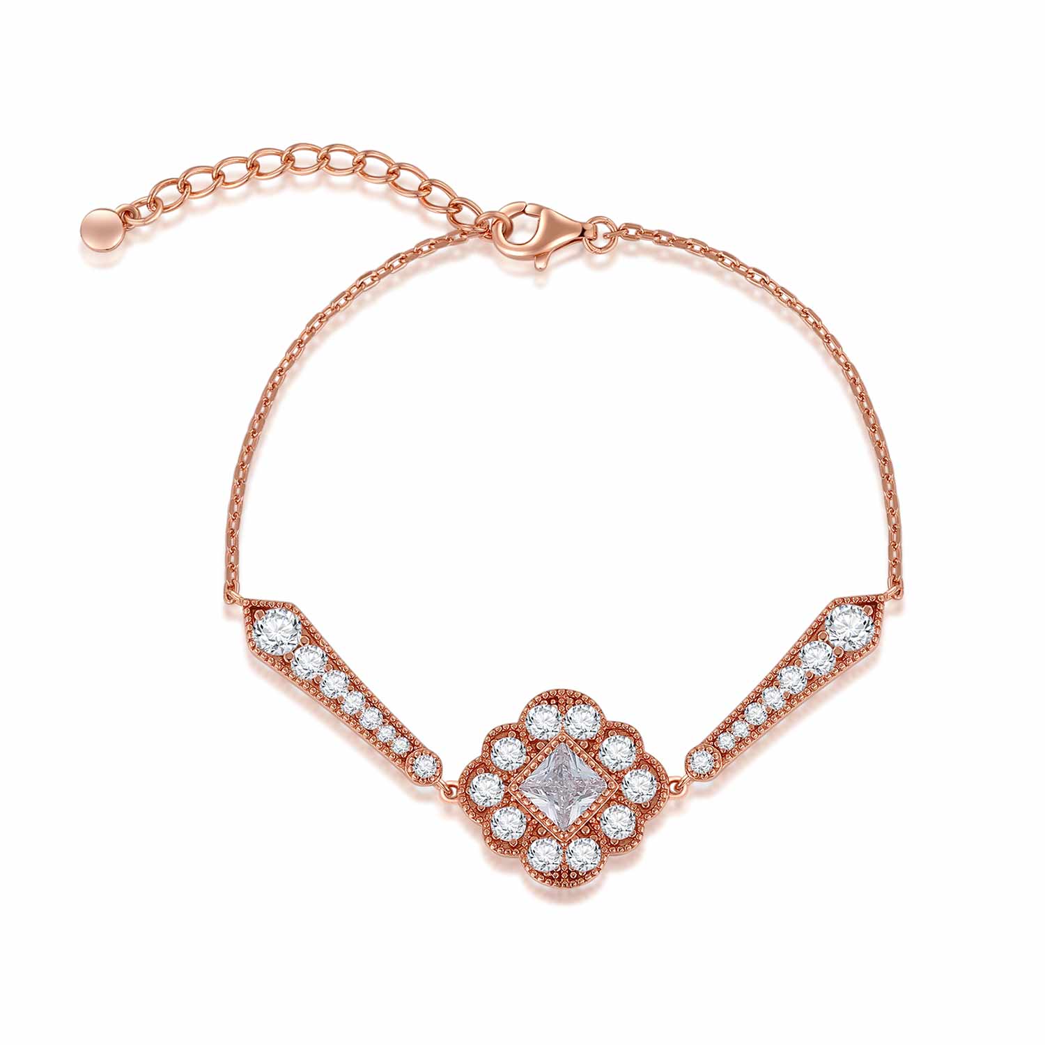 Retro Chic Women's Pink Ballet Bracelet In Pink