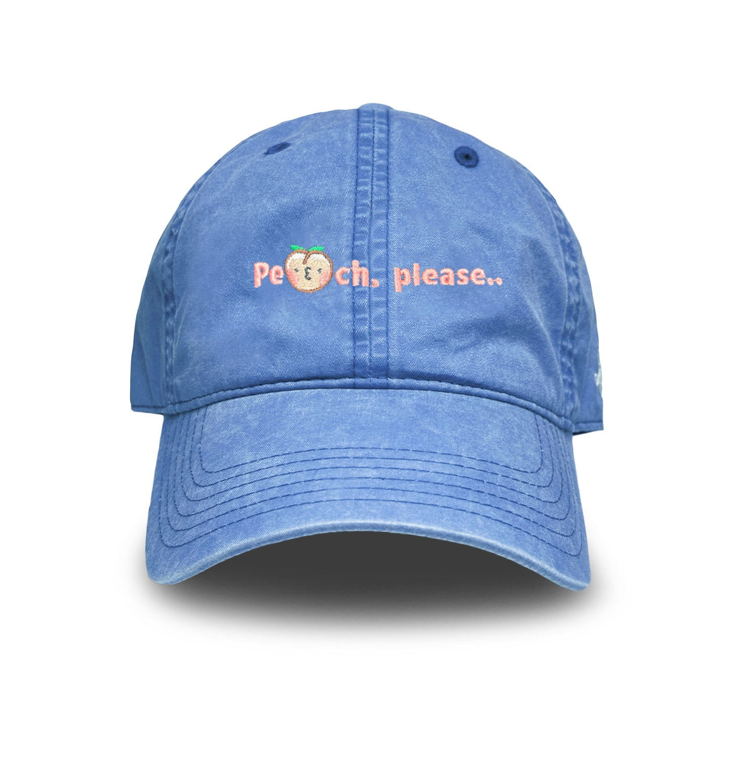 Korelimited Men's Peach Please Dad Hat In Blue In Blue