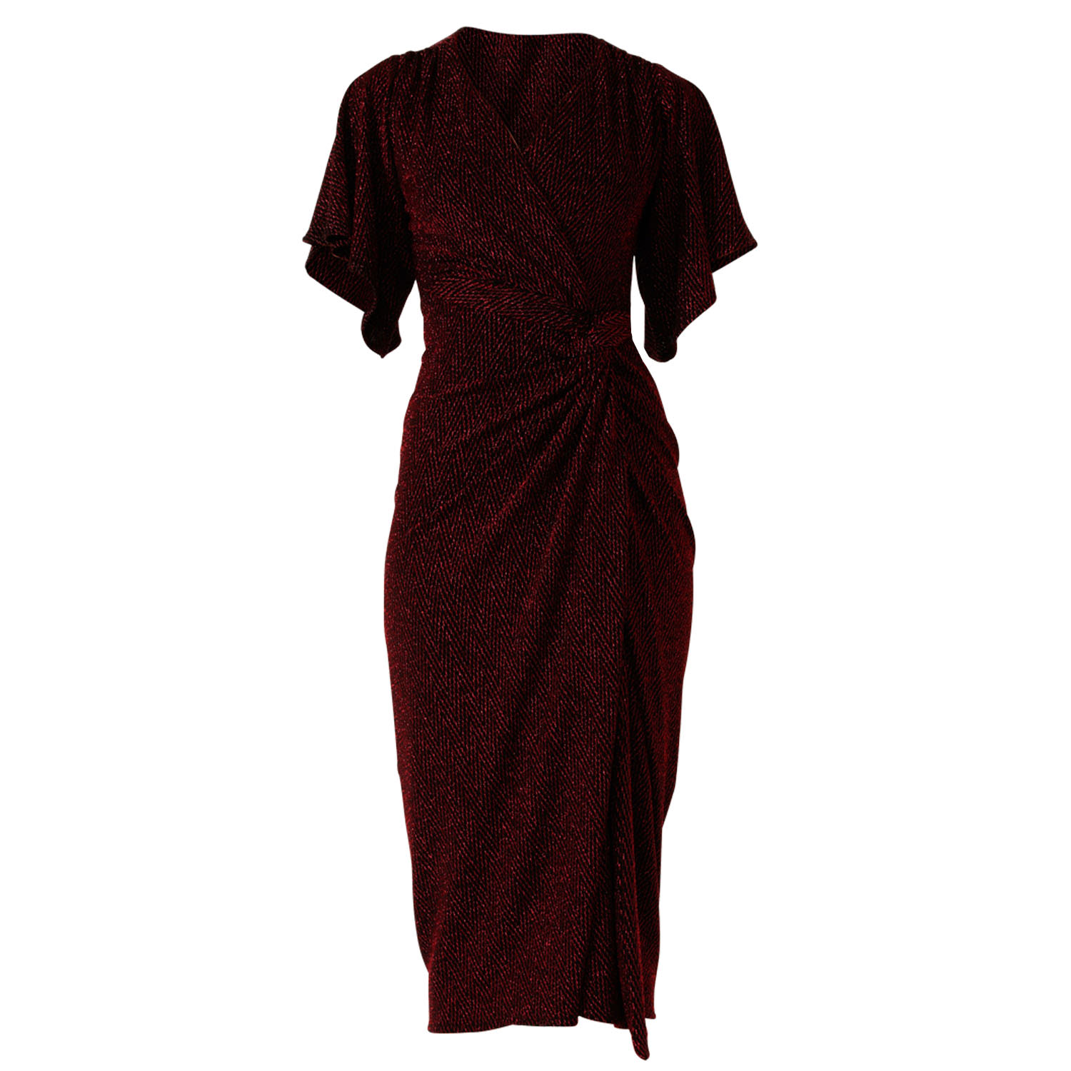 Women’s Red The Emporium Dress In Ruby Extra Small Sacha Drake