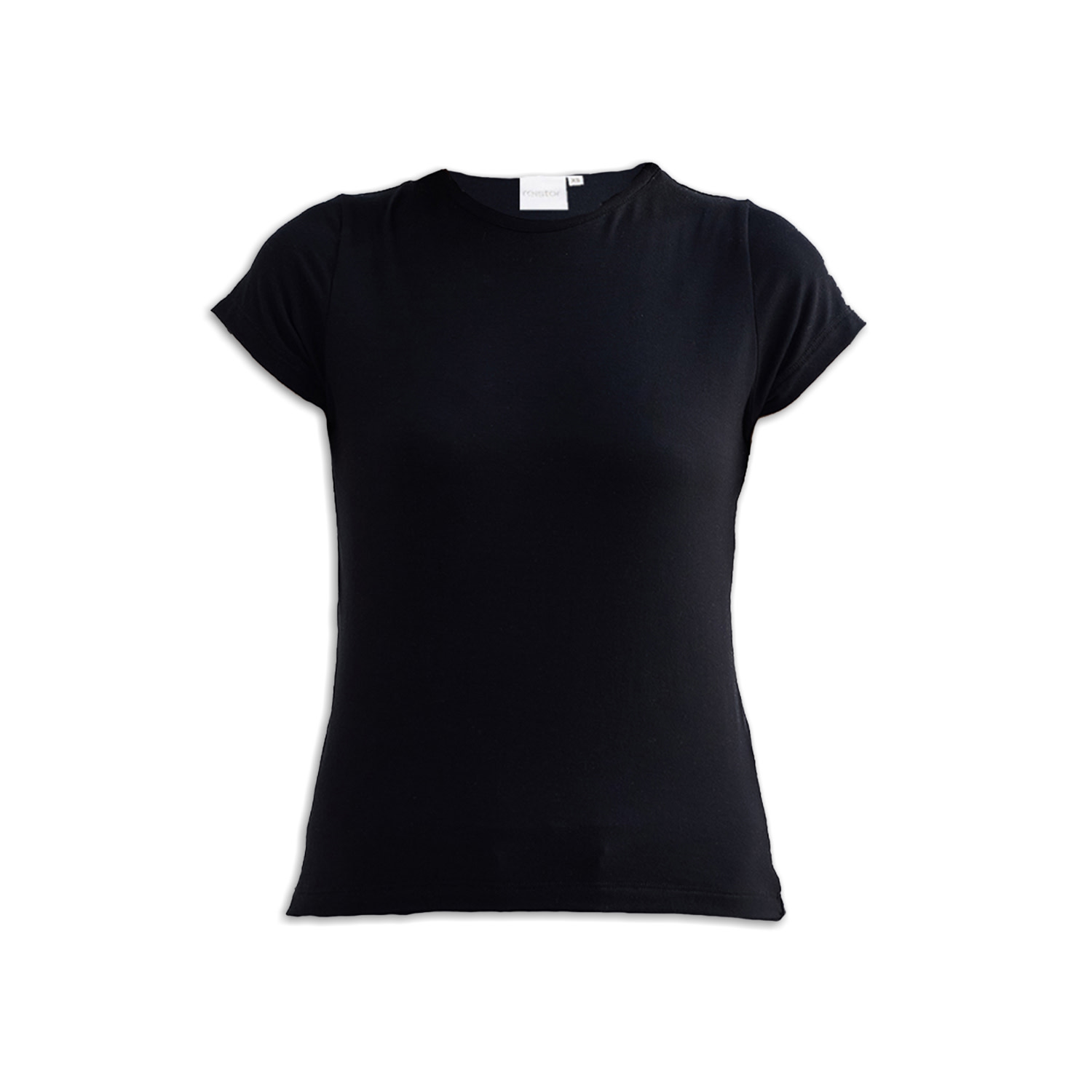 Reistor Women's Essential Short Sleeve Tee In Black In Black