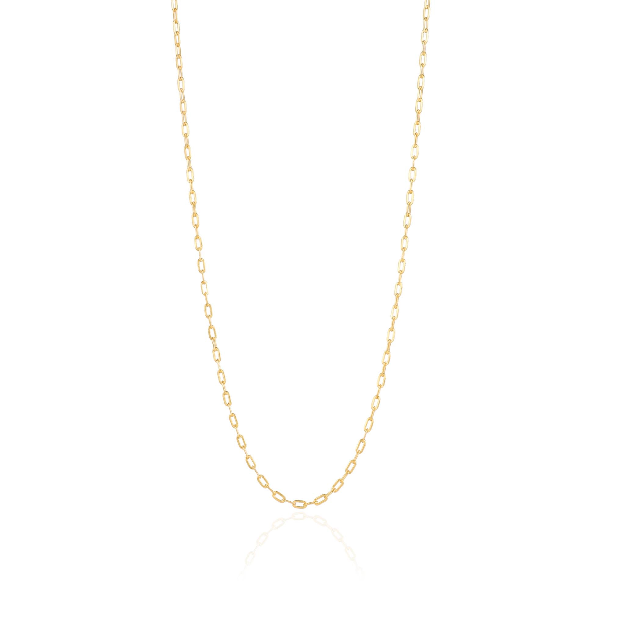 Lila Rasa Women's Paperclip Chain Necklace Xsmall Gold In Gold