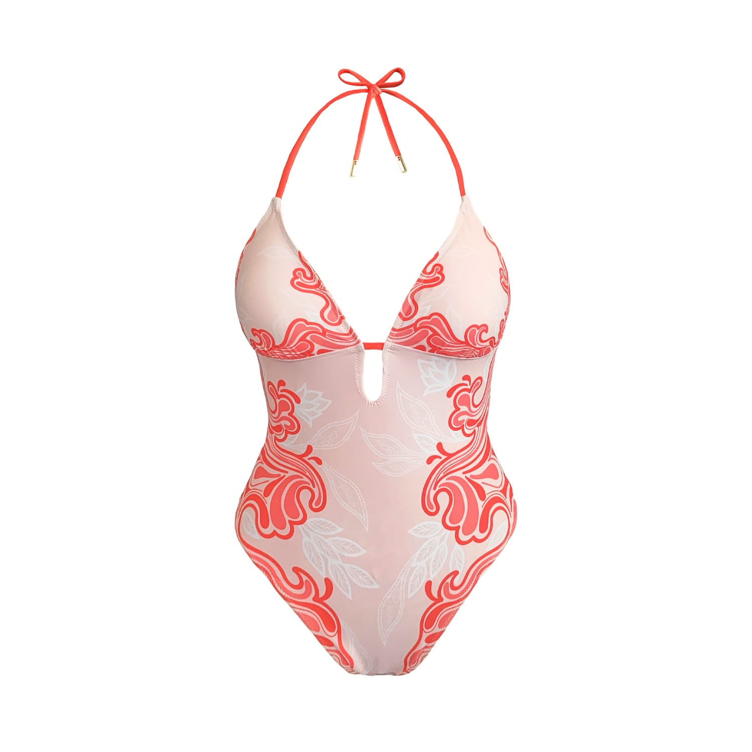 Women's Red / Neutrals / White Ember Reversible One Piece Swimsuit