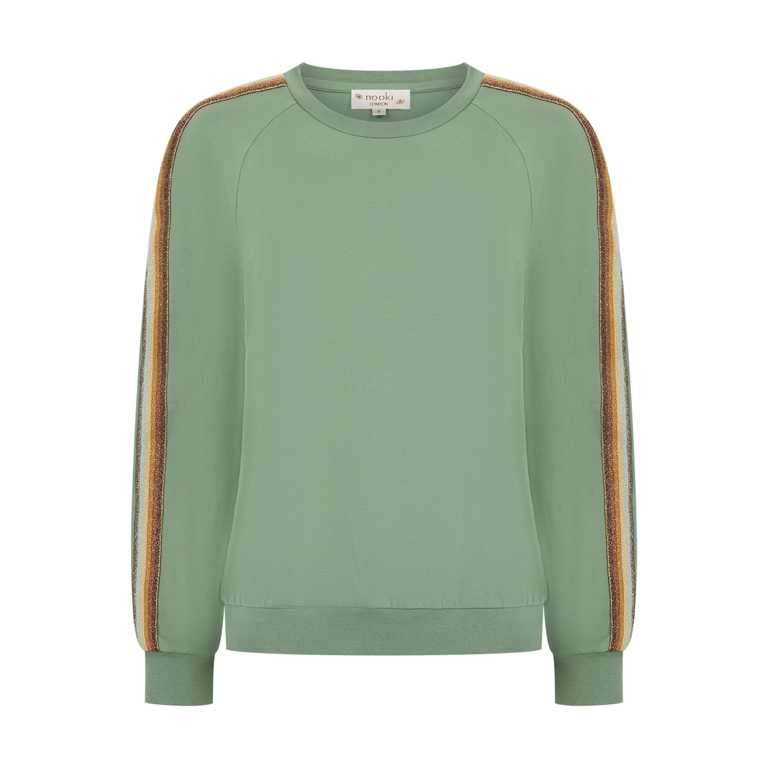 Shop Nooki Design Women's Green Wren Top In Seafoam