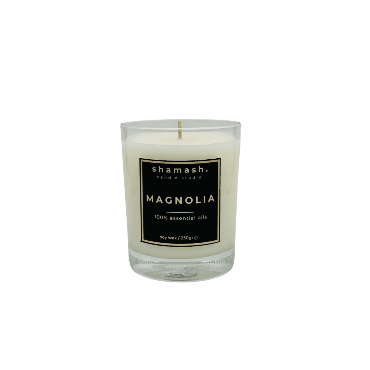 Shamash Candle Studio Neutrals Magnolia Pure Collection Candle In Pink