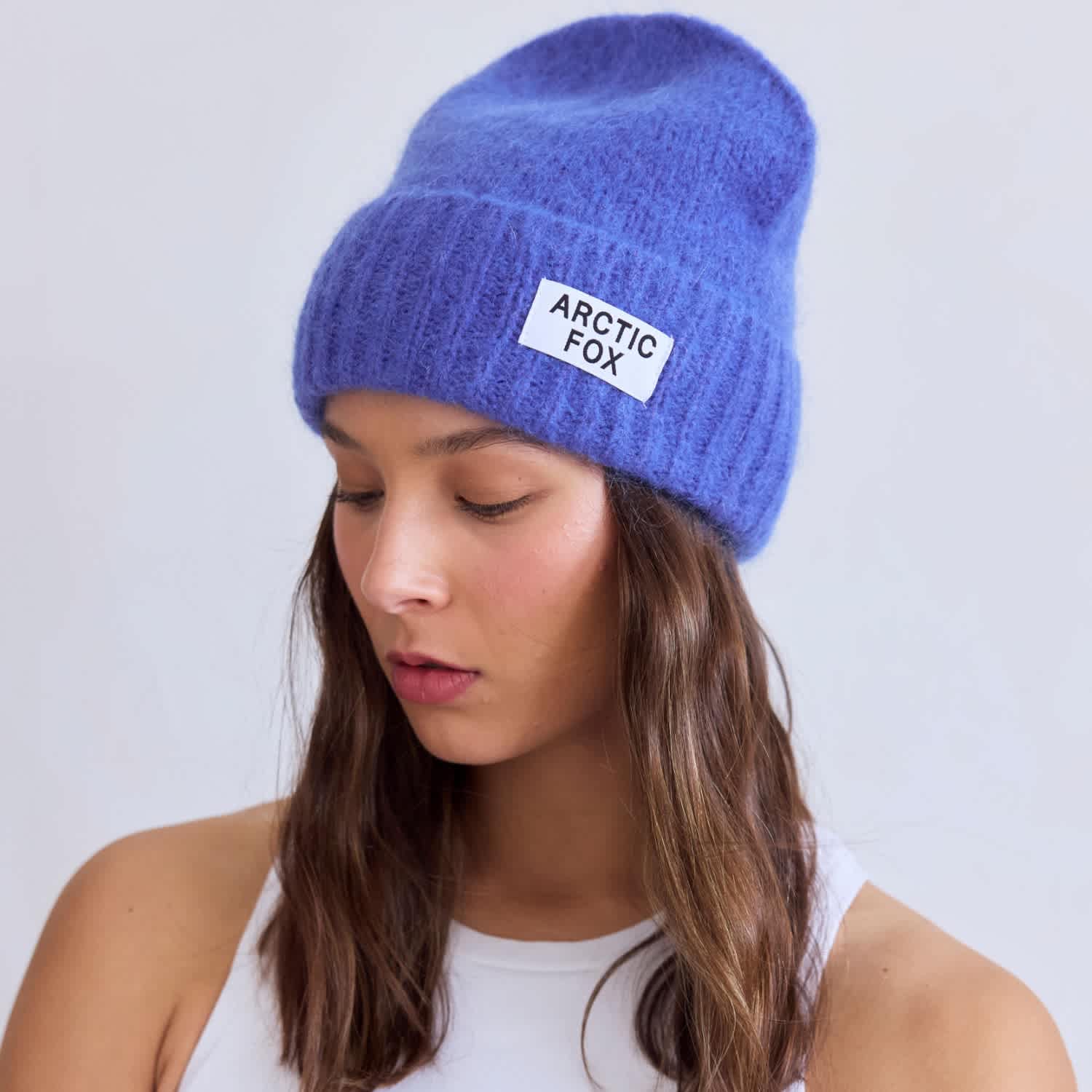 The Mohair Beanie - Future Dusk Blue | Arctic Fox & Co. | Wolf