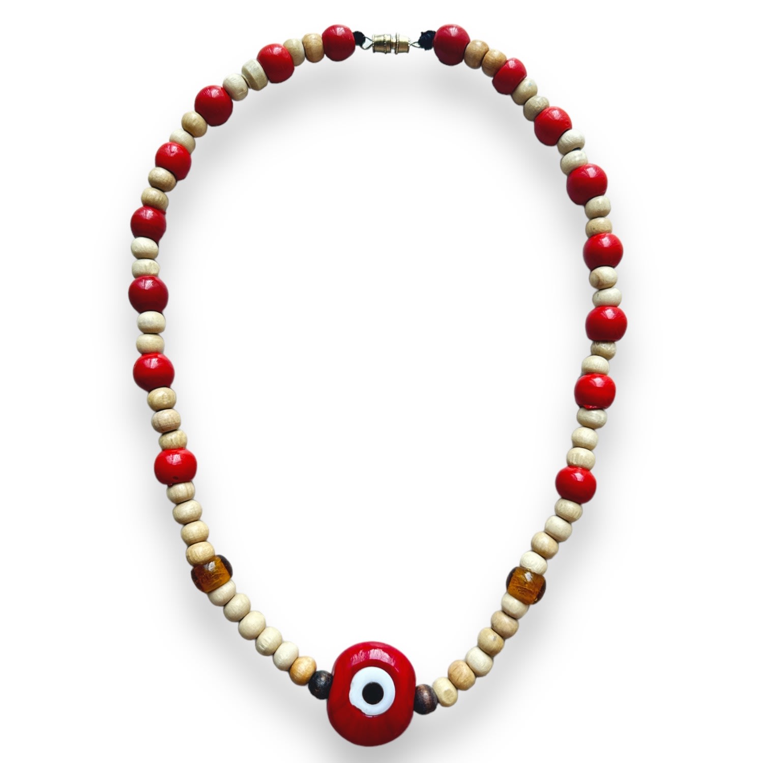 Serabondy Women's Red Love Wisdom Necklace Small