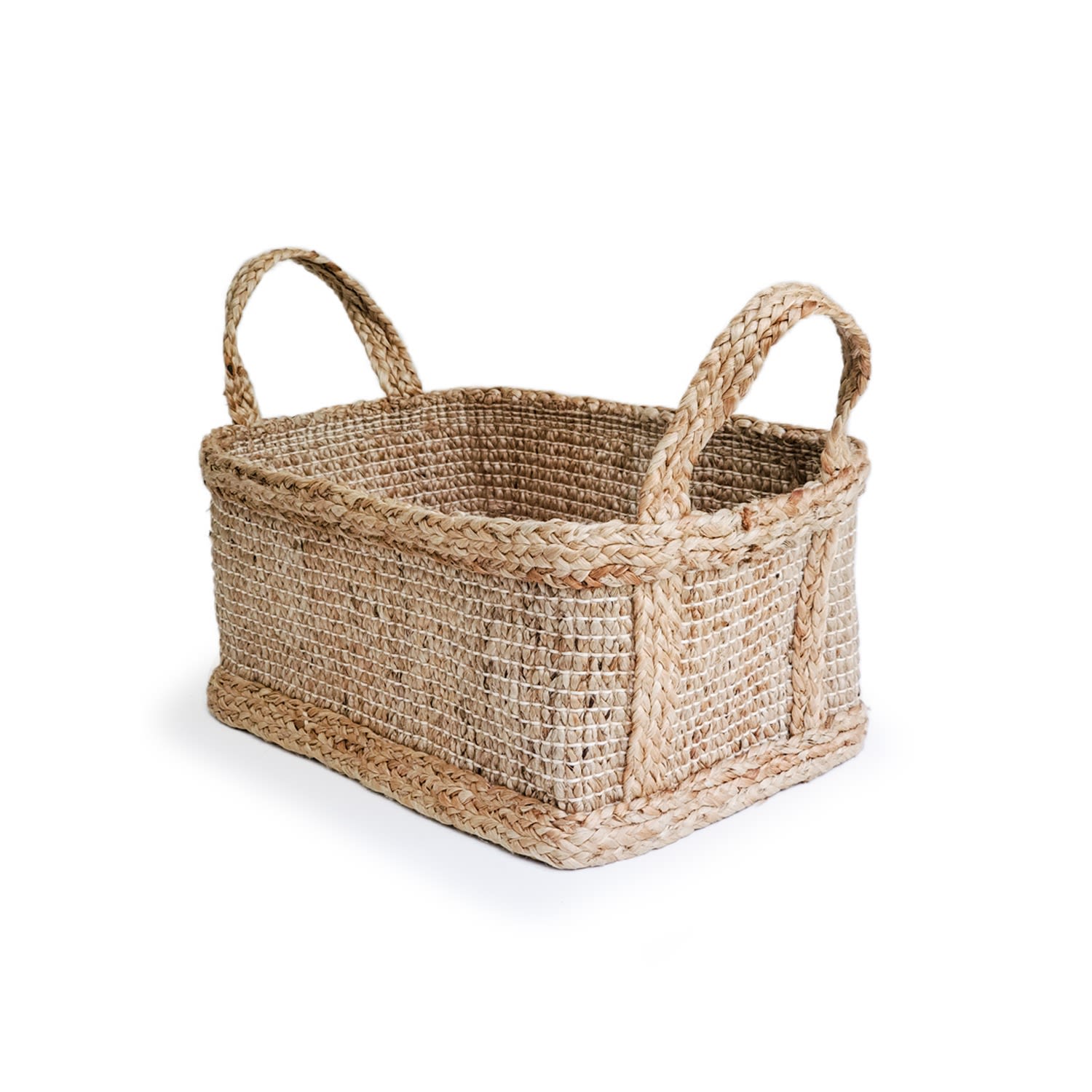 Neutrals Bono Rectangular Basket - Small Korissa