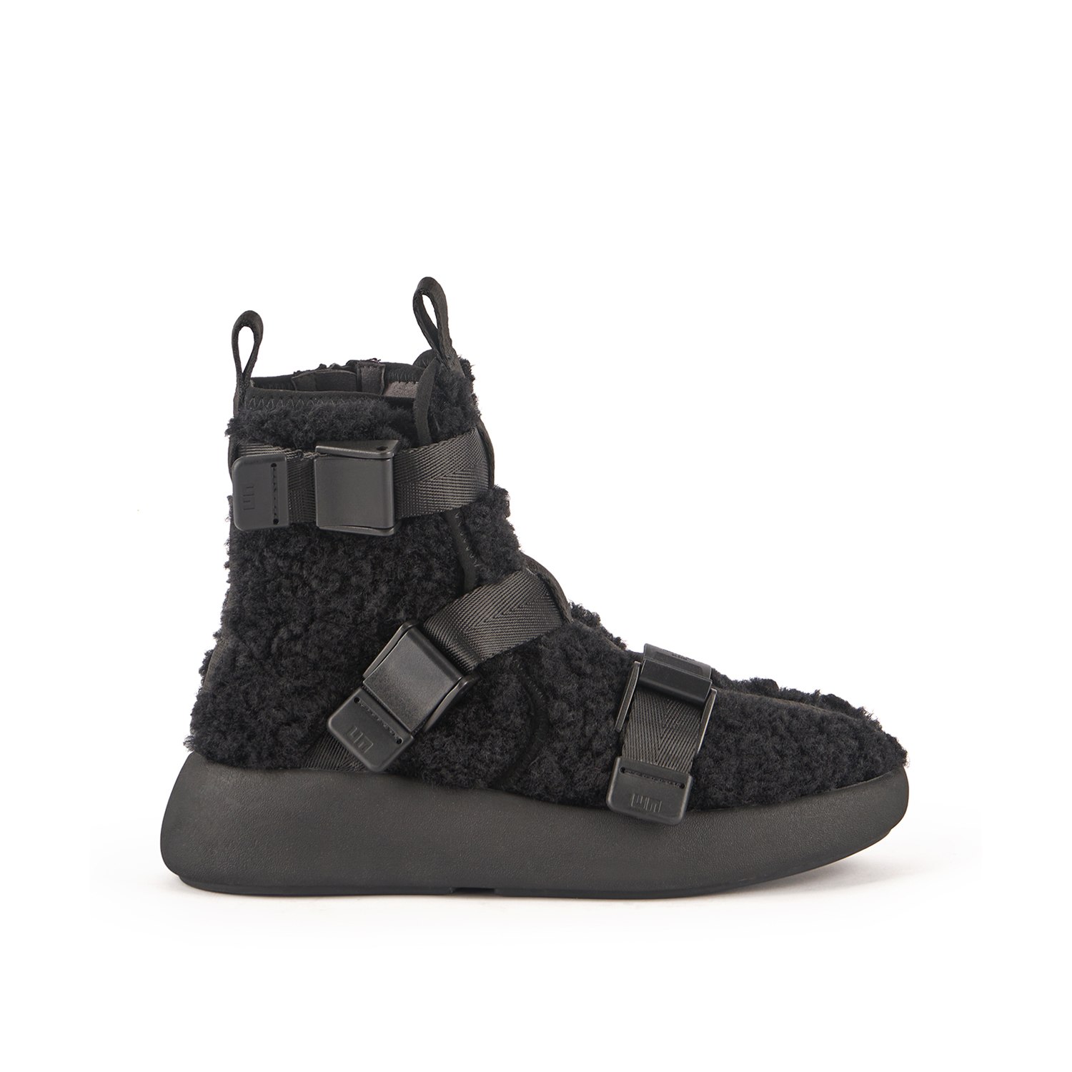 Women’s Bo Galaxy - Black Shearling 8 Uk United Nude