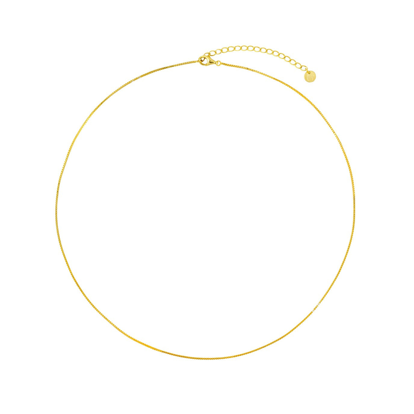 Gold Trip Women's Gold / Silver Long Flat Bar Chain Necklace In Gold In Gold