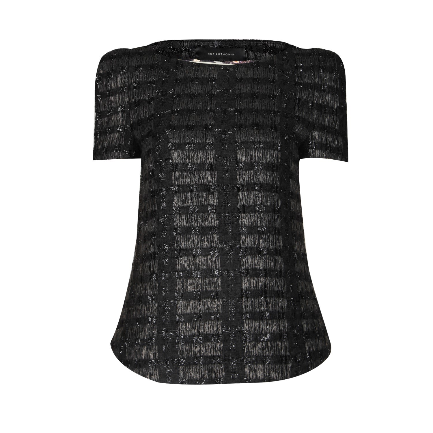 Women’s Black Lendemain Top Medium Rue Agthonis