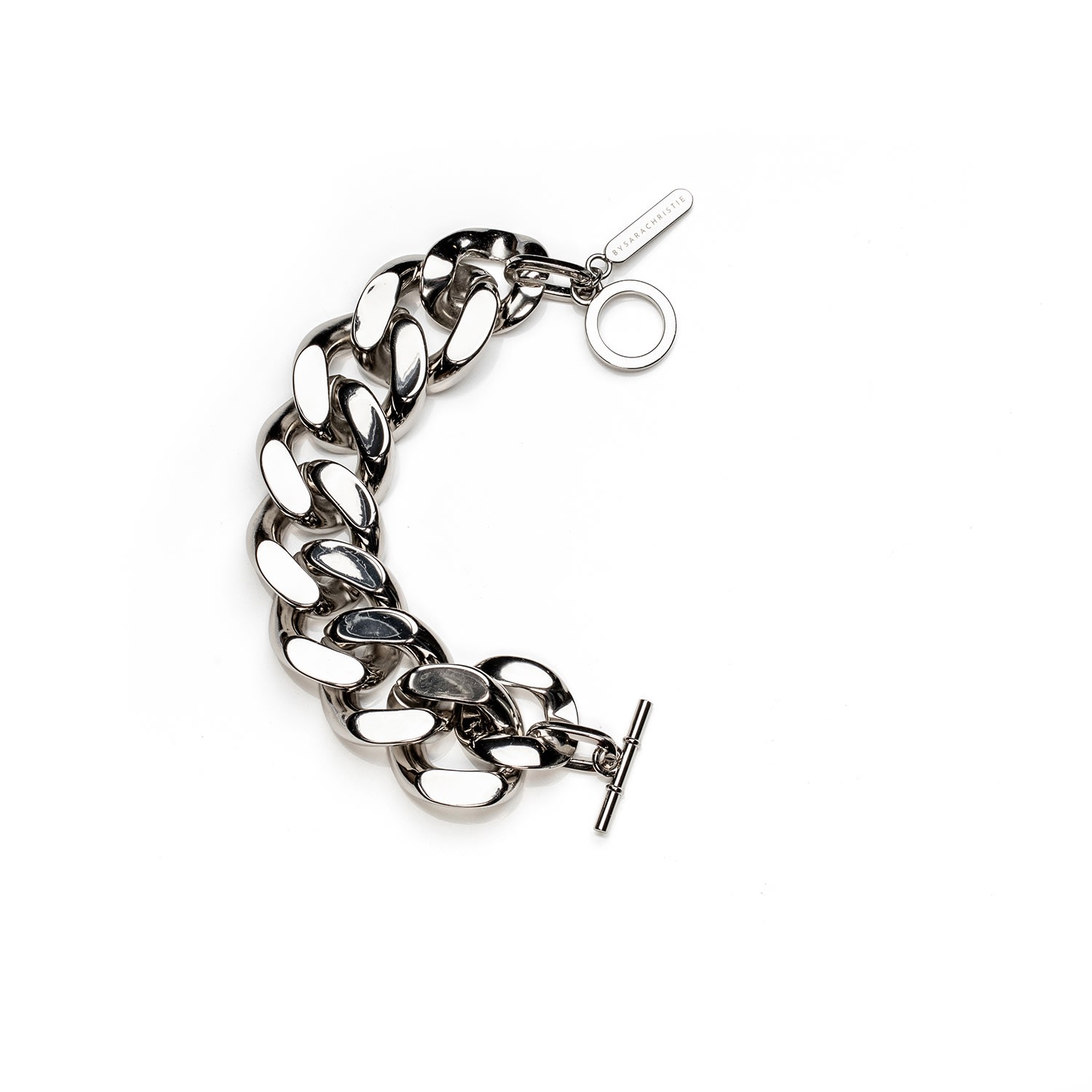 Women’s The Boss Chain Bracelet - Silver Bysarachristie