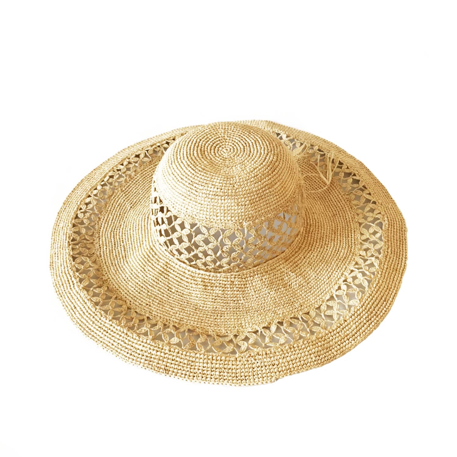 raffia sun hat