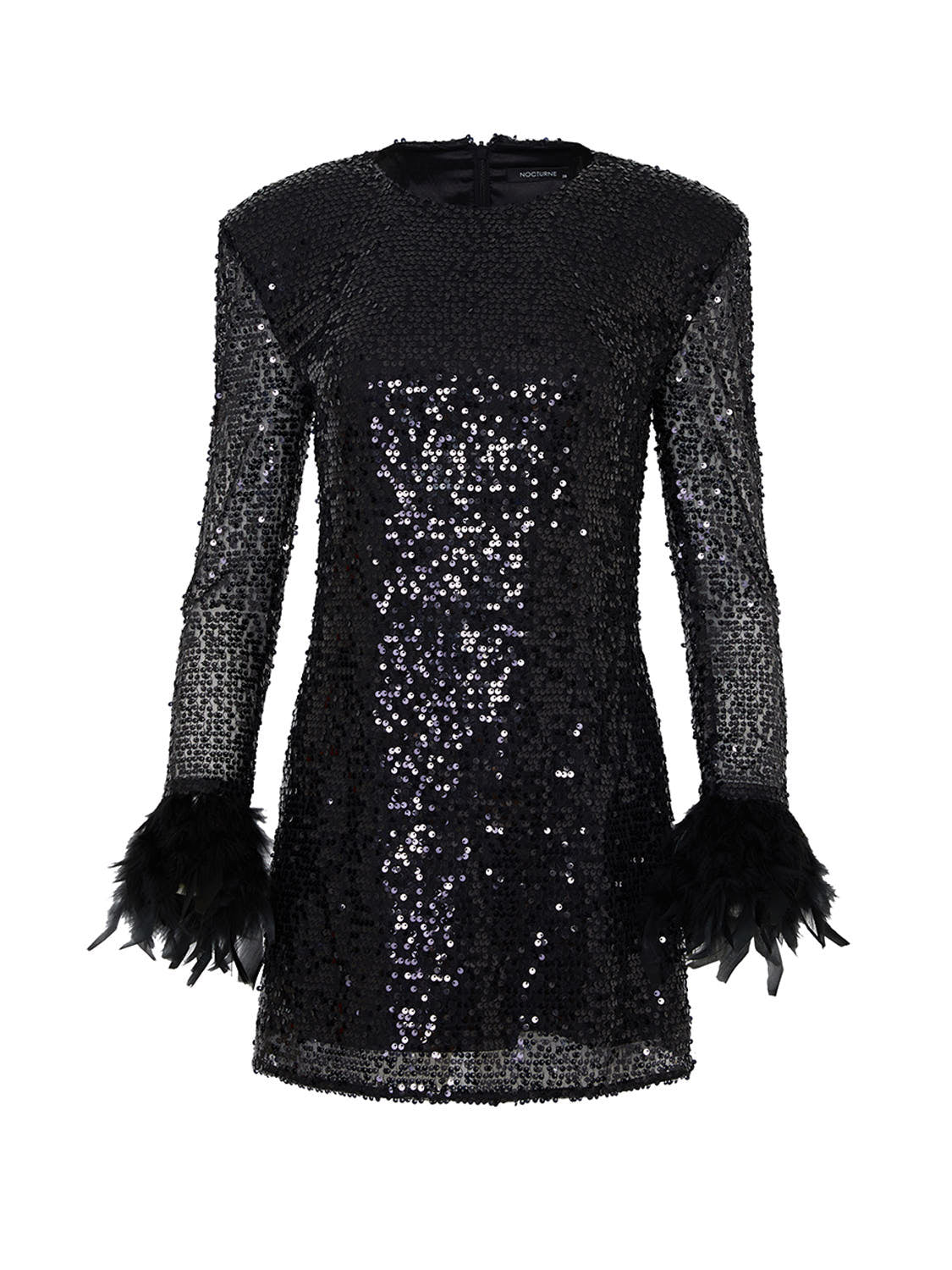 Black Sequins Duster/ Dress – ICONIC7